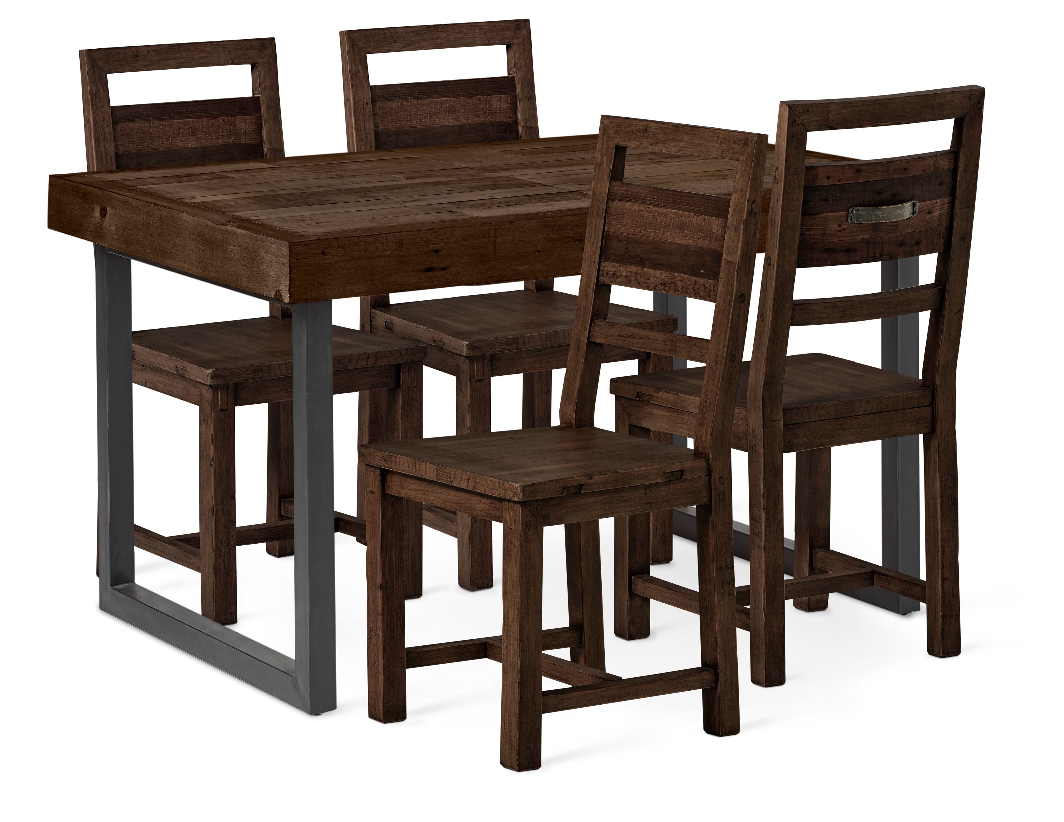 Woodenforge Matgrupp med 4 stolar Woodenforge