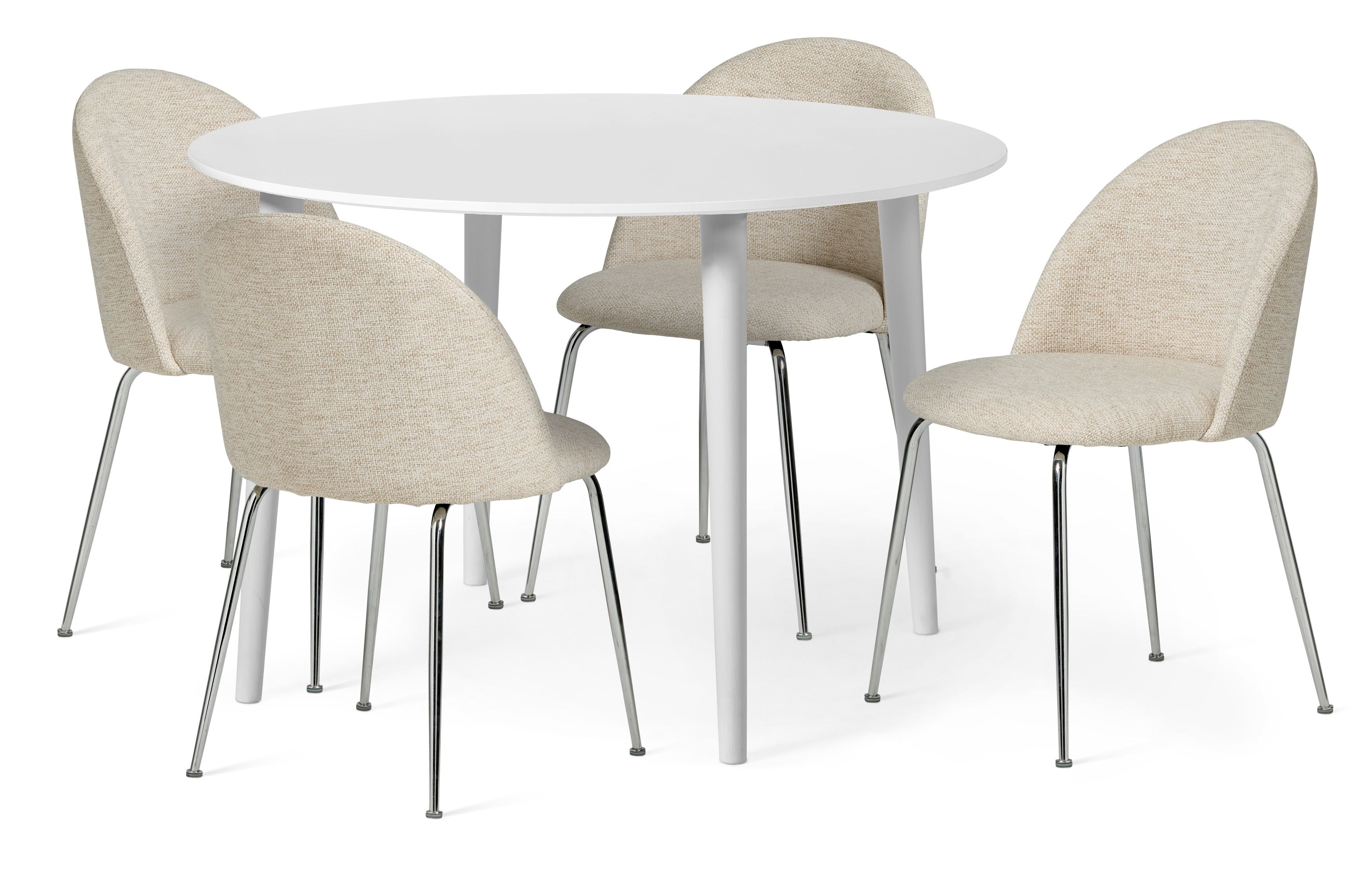 Plaine Matgrupp med 4 stolar Kiwi