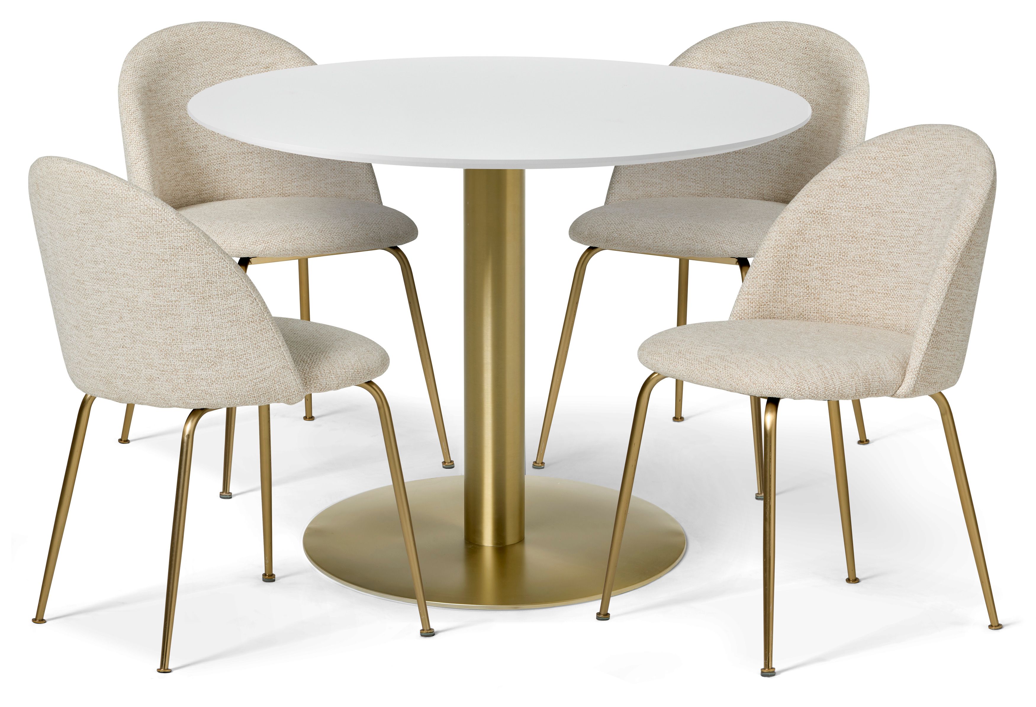 Plaine Matgrupp med 4 stolar Kiwi