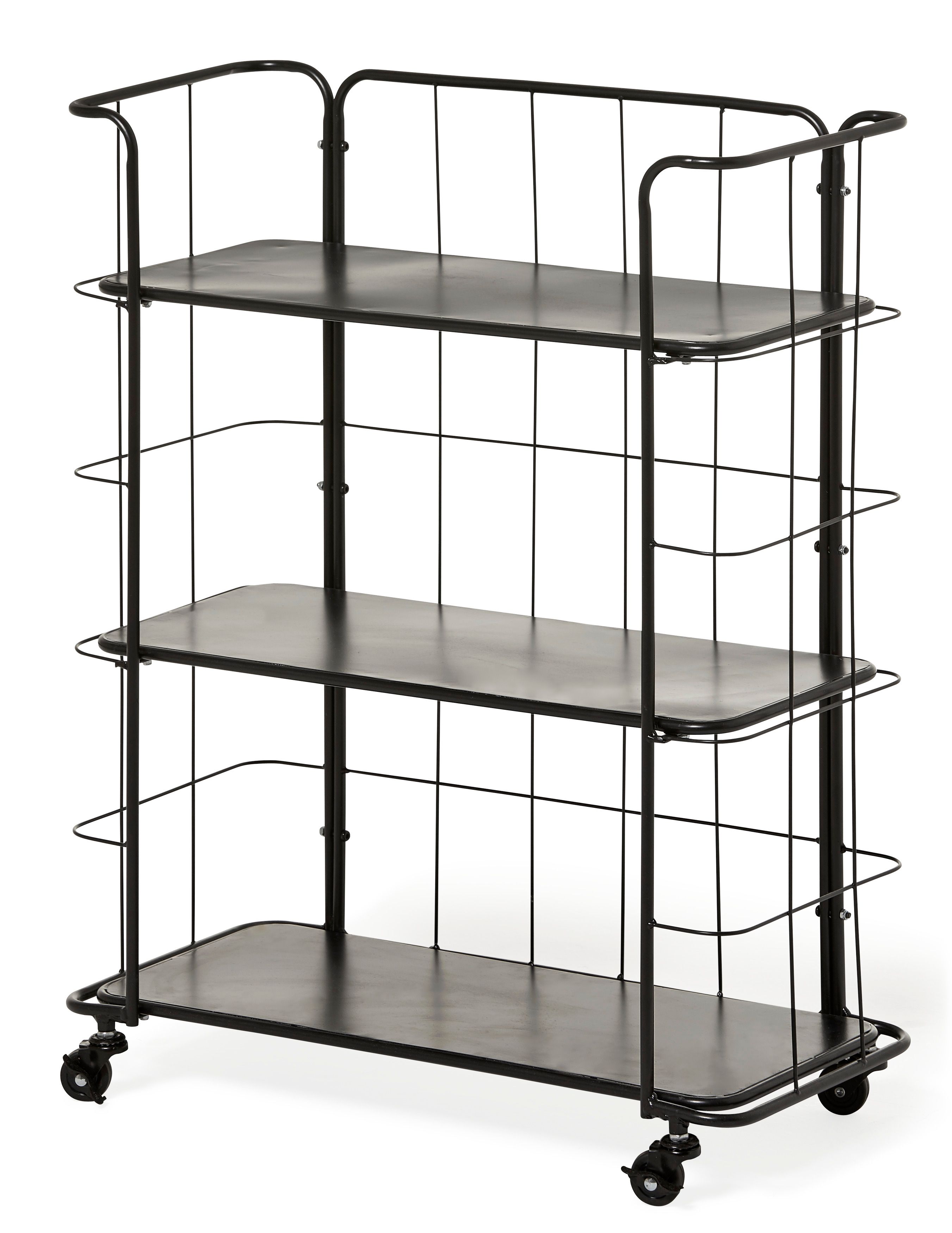 Odette Rullvagn med 3 hyllplan