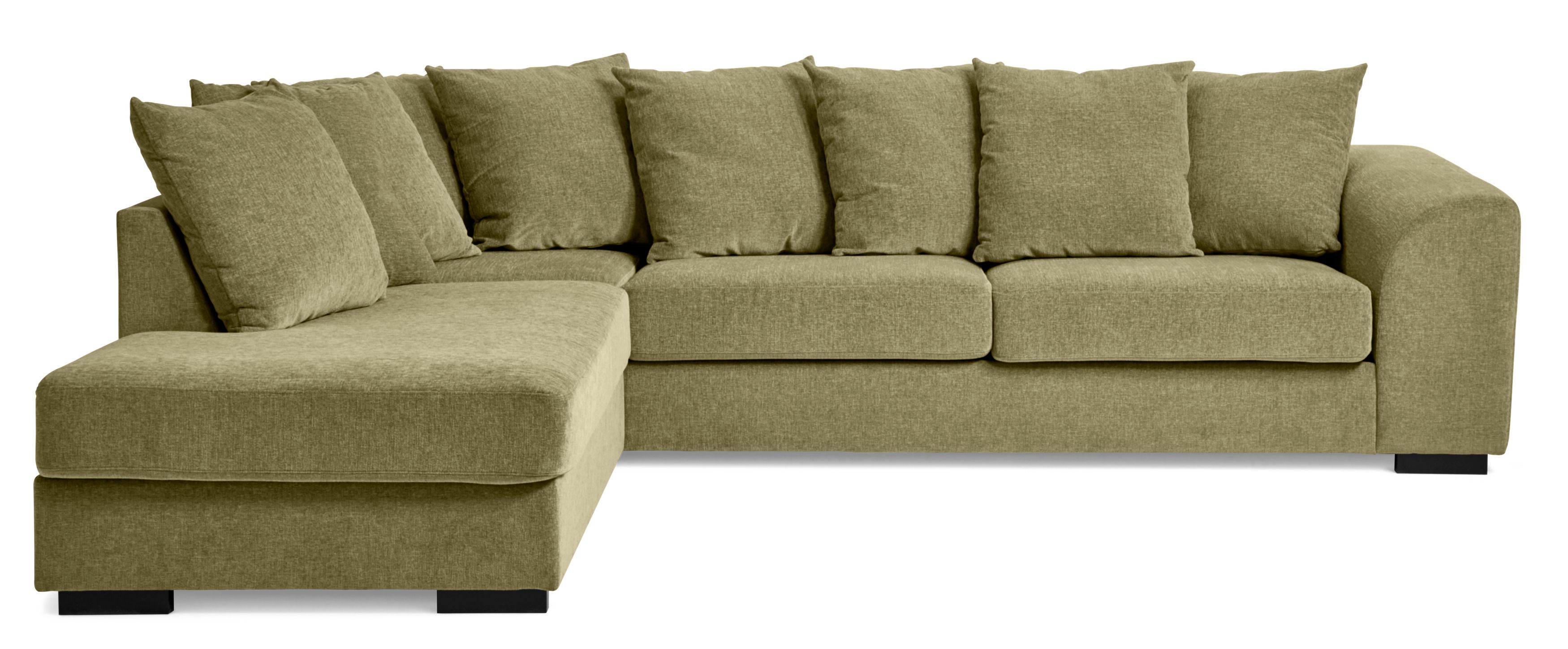 Town 3-sits soffa med divan vänster