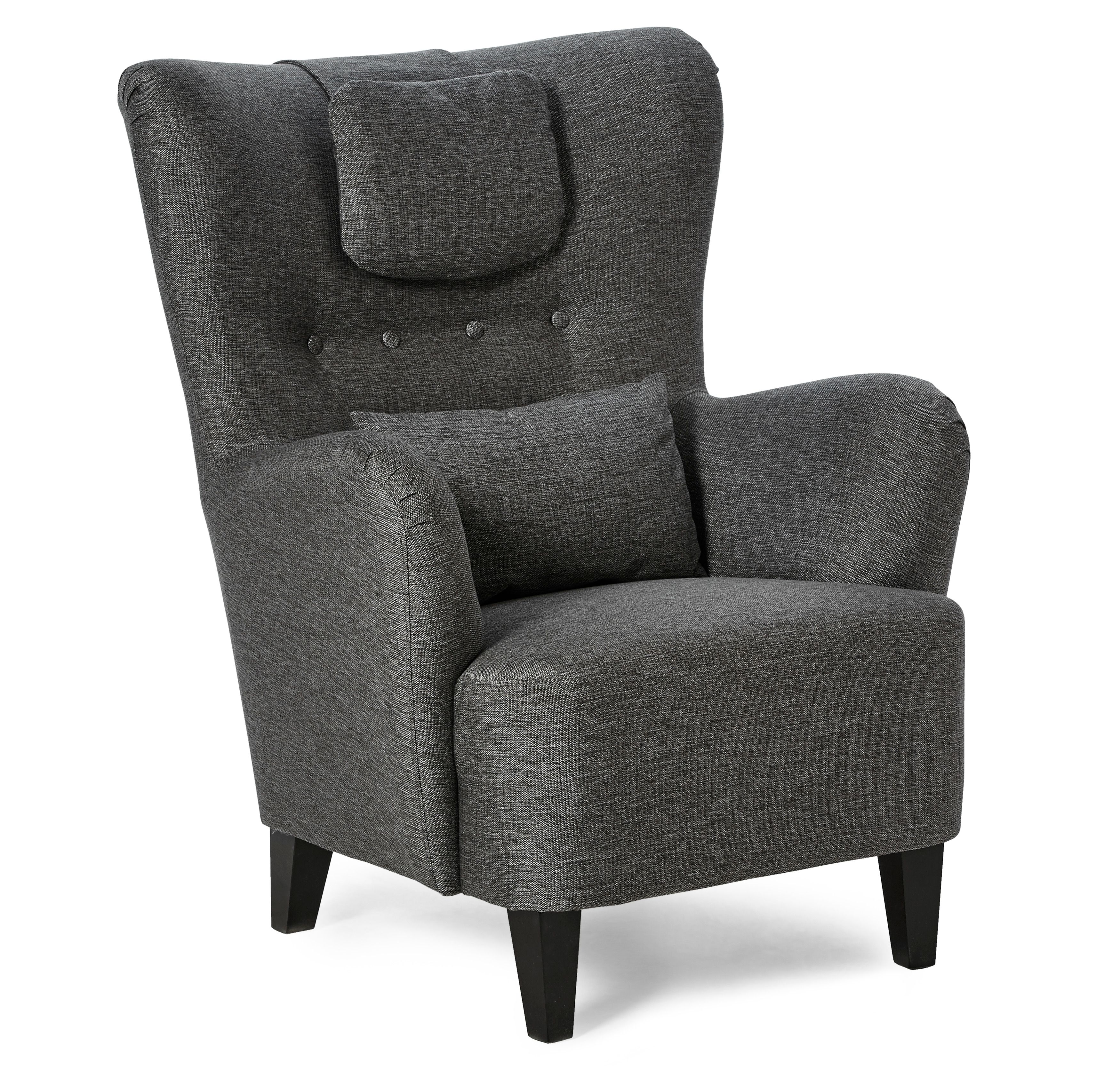 Elin Fåtölj med fotpall view 3