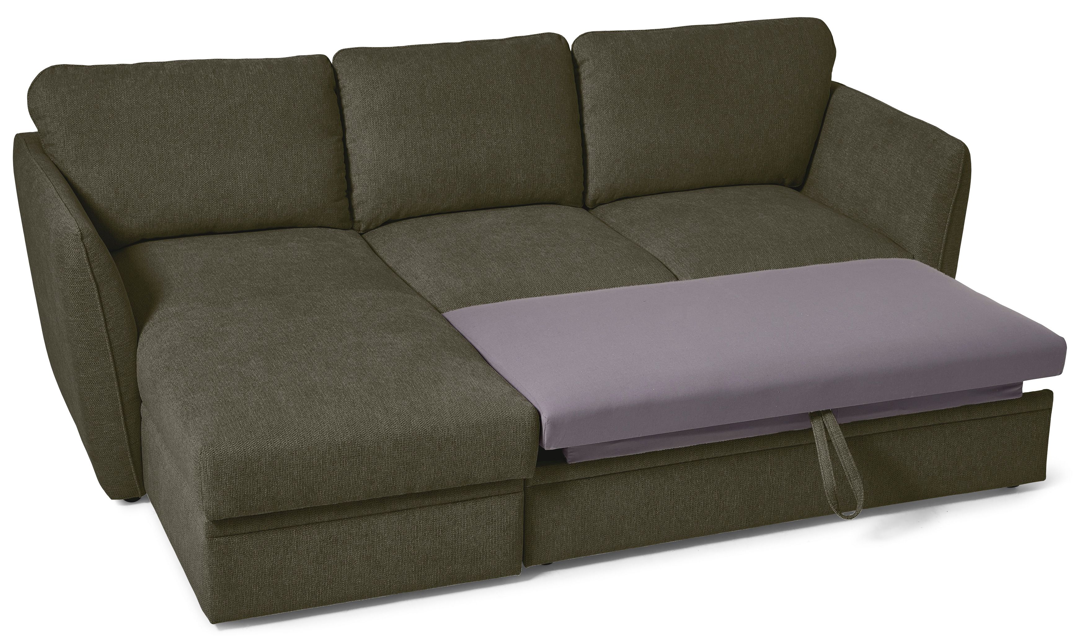 Öland Bäddsoffa med schäslong vänster view 6