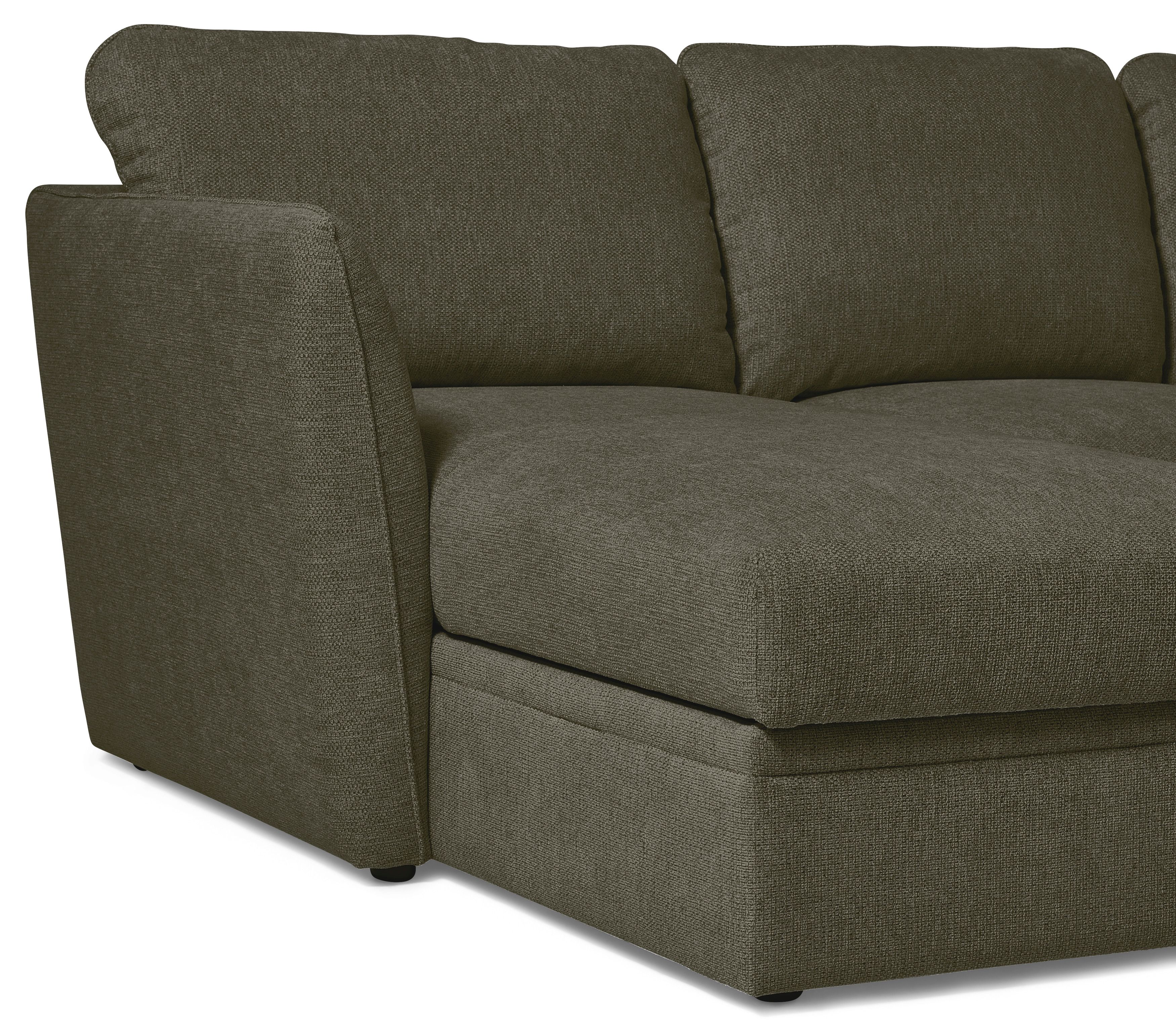 Öland Bäddsoffa med schäslong vänster view 10