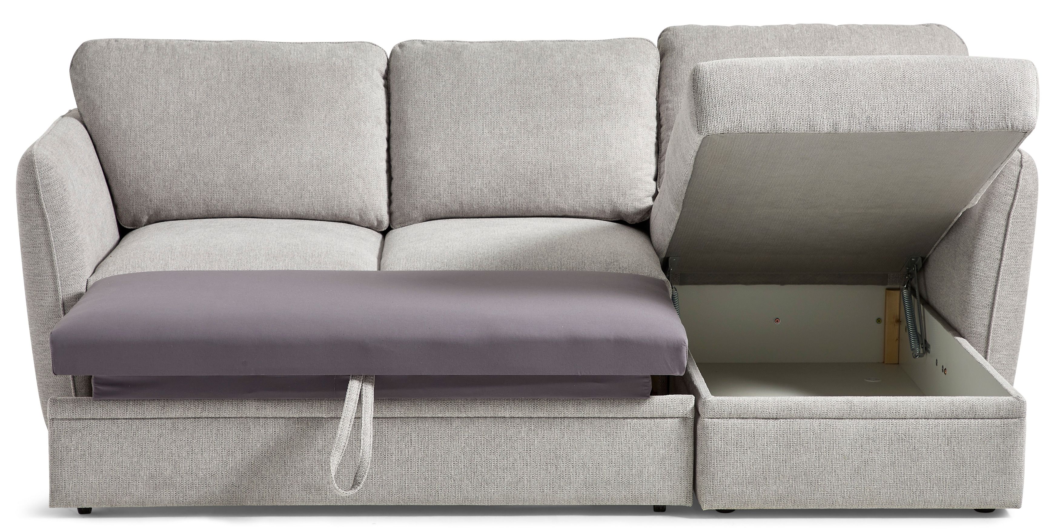 Öland Bäddsoffa med schäslong höger view 3