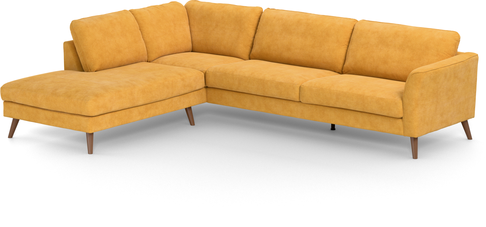 Bridge 4-sits soffa med divan vänster view 3