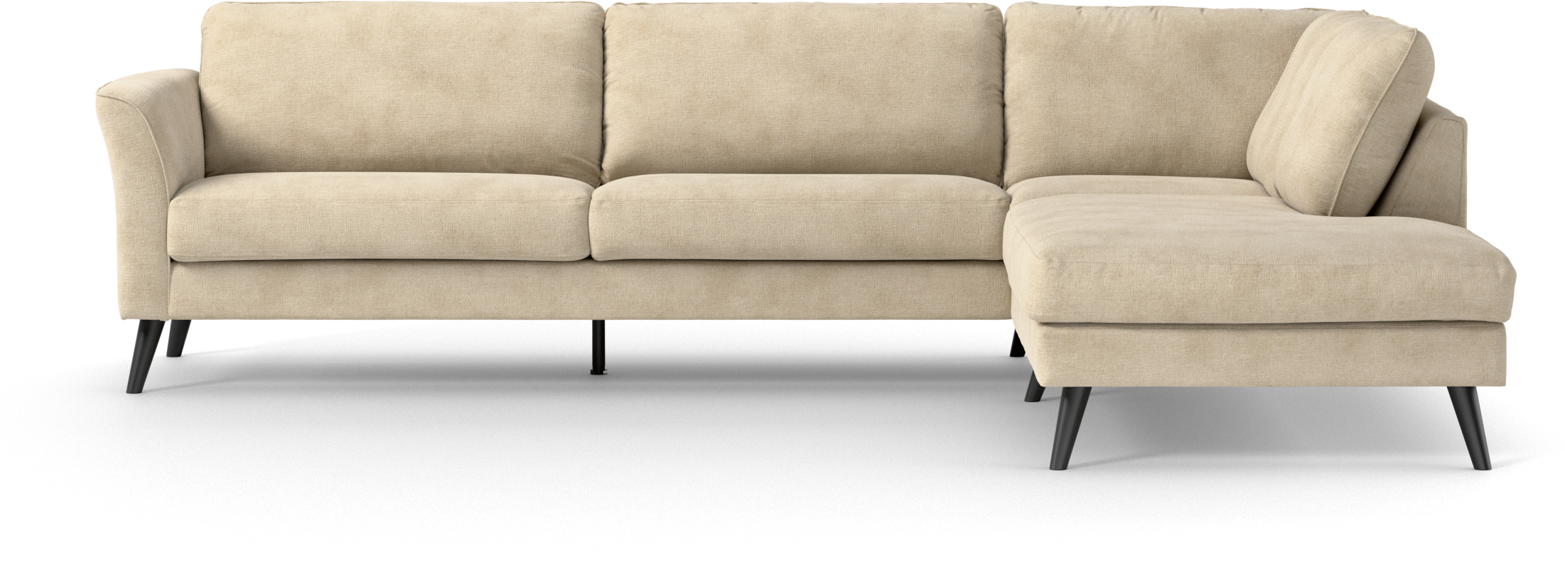 Bridge 4-sits soffa med divan höger