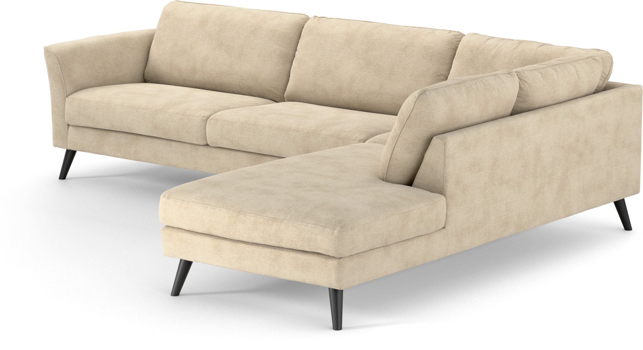 Bridge 4-sits soffa med divan höger view 3