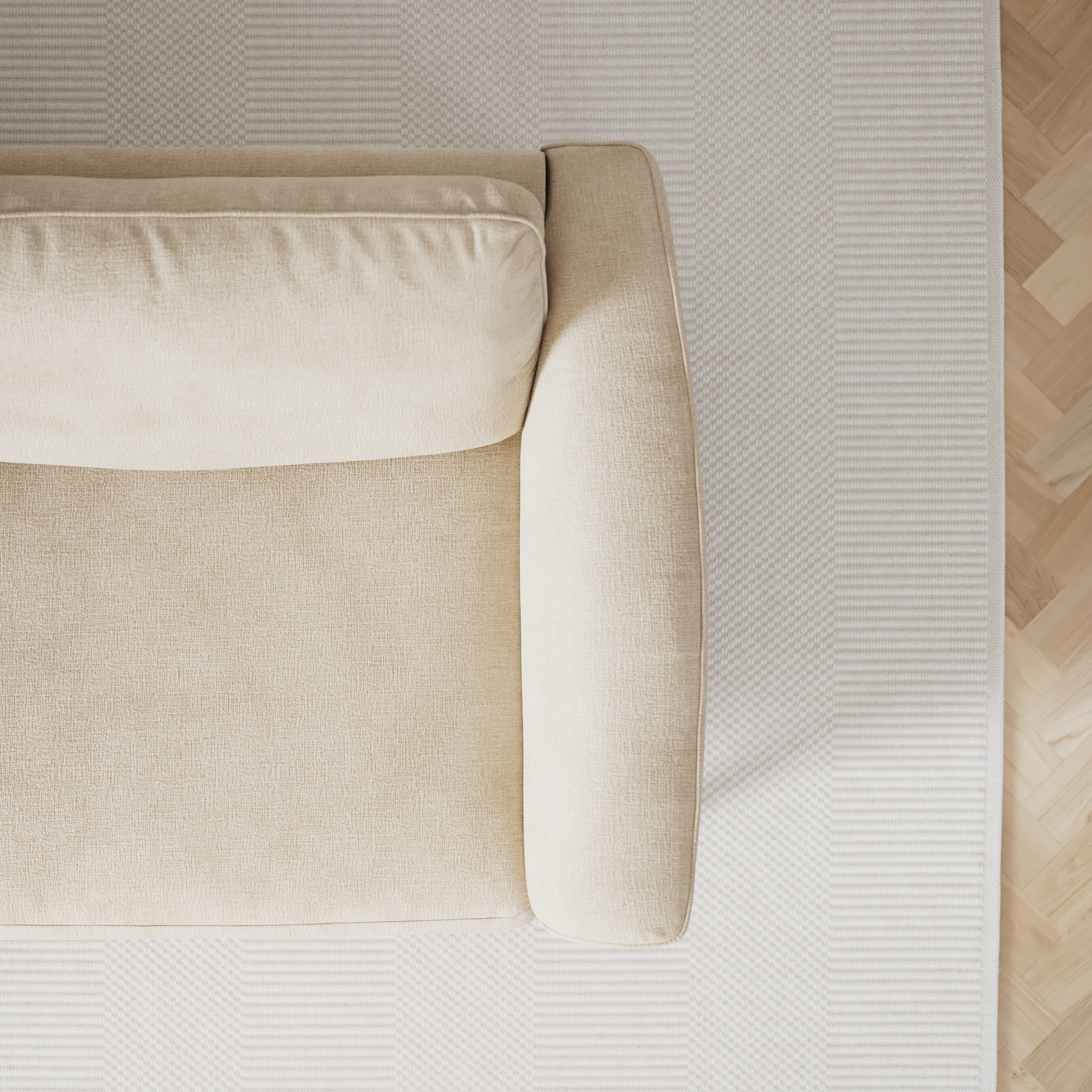 Bridge 4-sits soffa med divan höger view 7