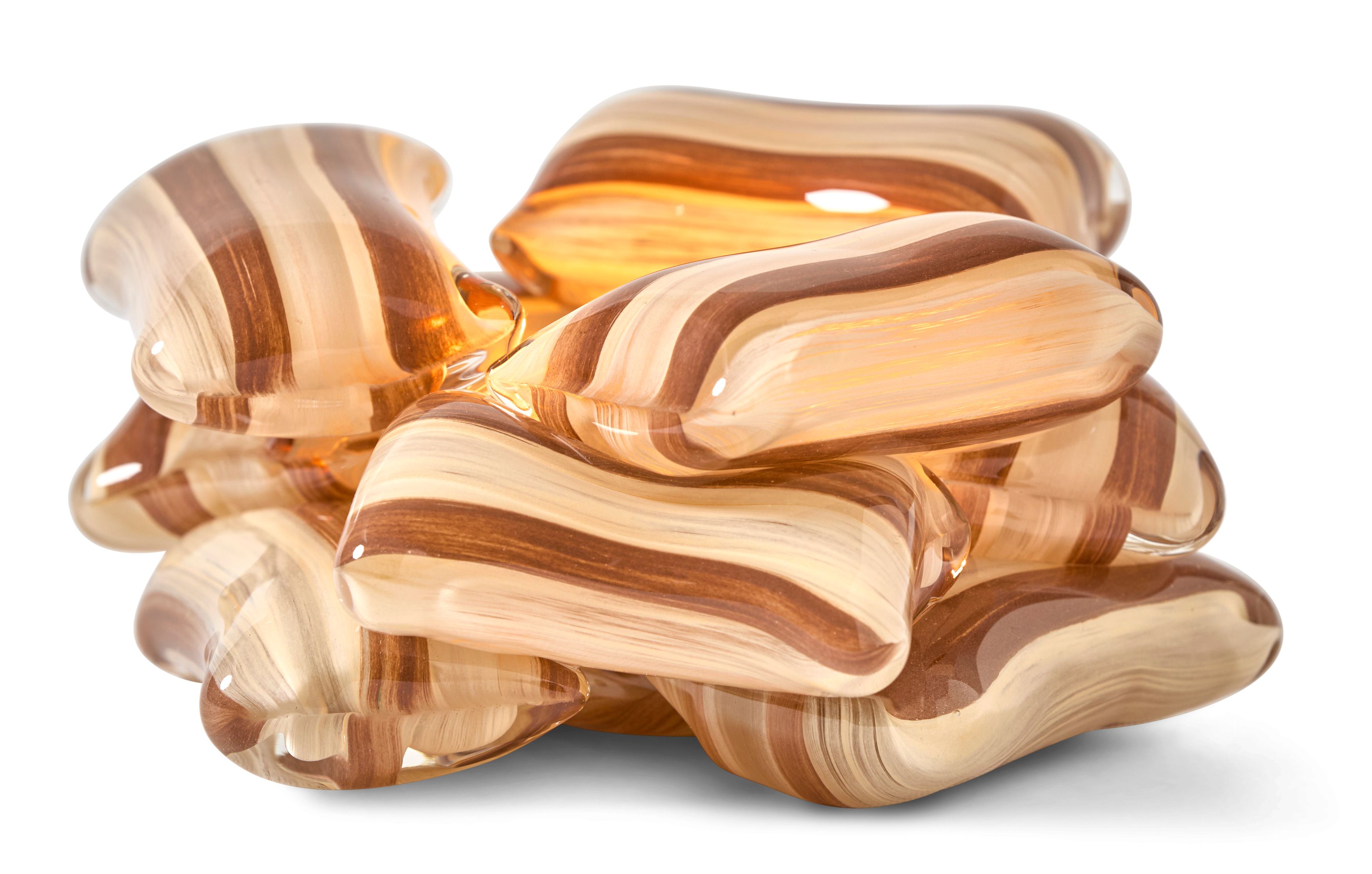 Polkagris Ljuslykta view 2