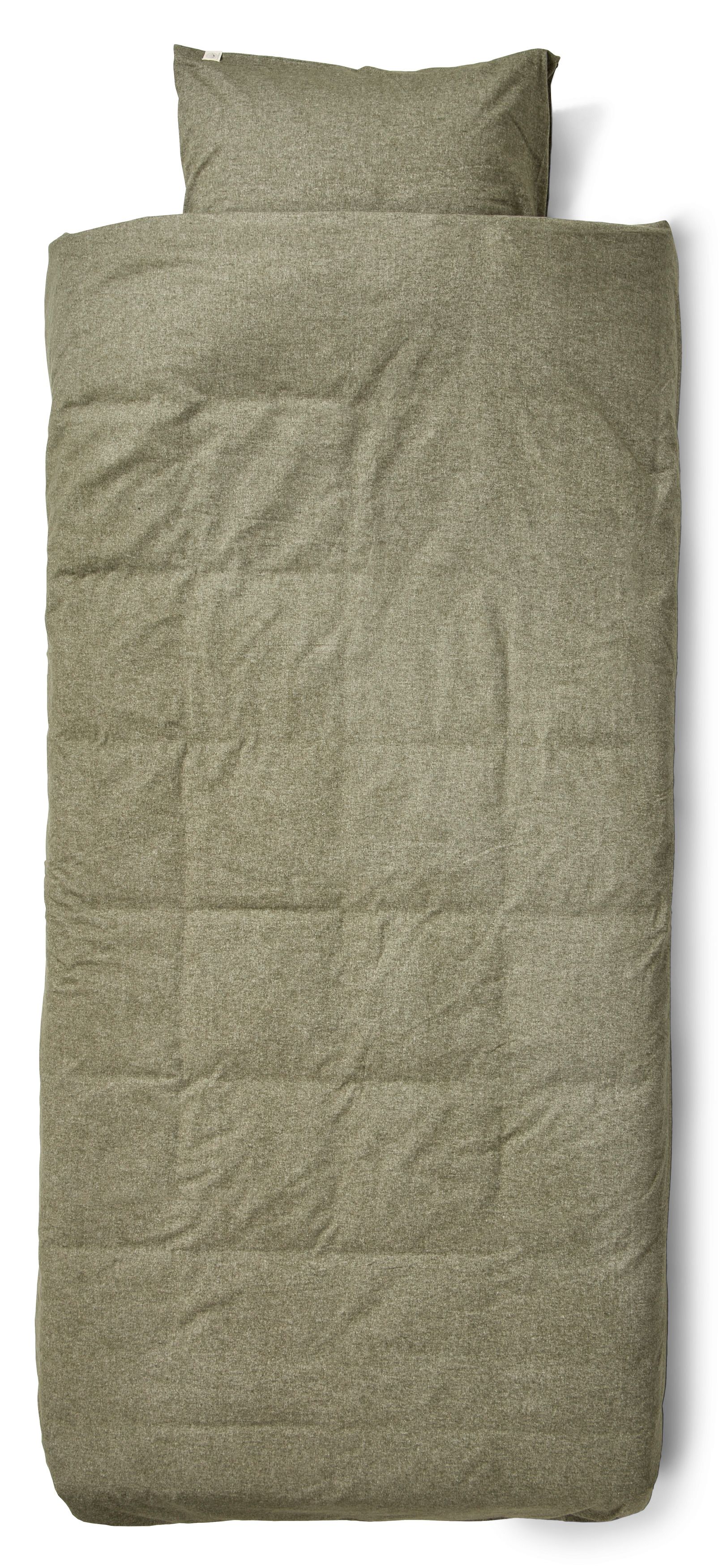 Majken Påslakanset i garnfärgad bomullsflanell view 2