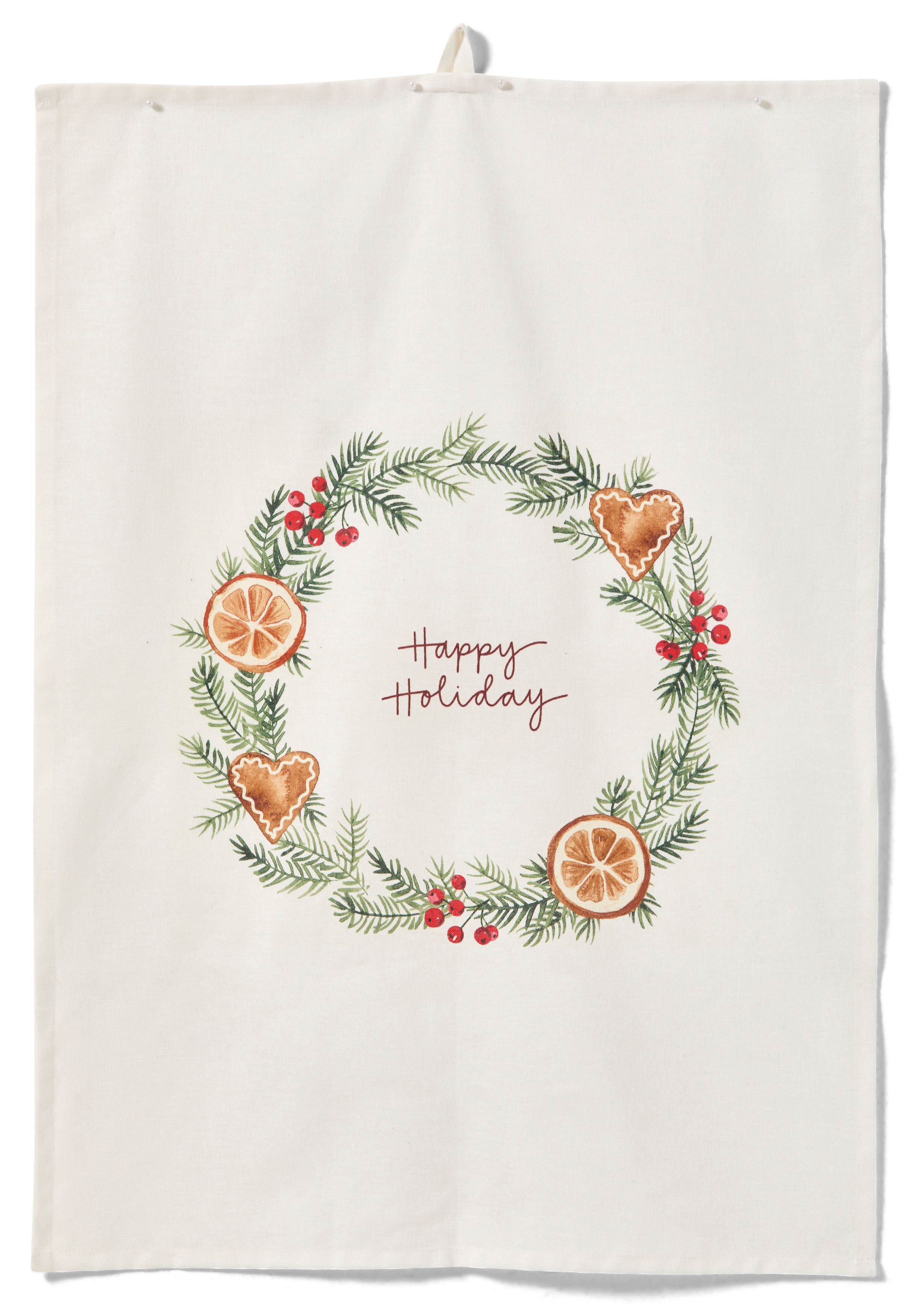 Happy holiday Kökshandduk view 2