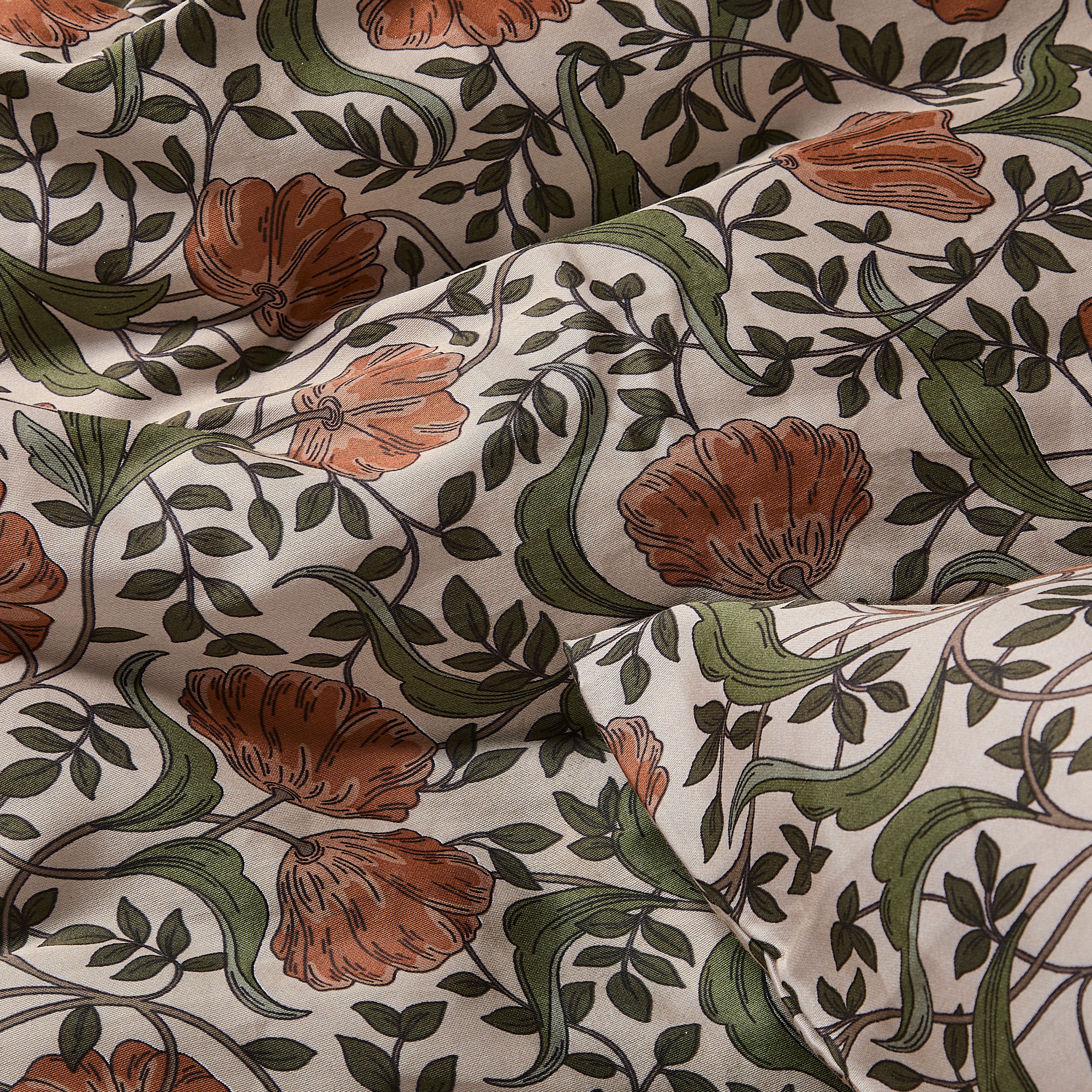 Melina Örngott i bomullssatin view 2