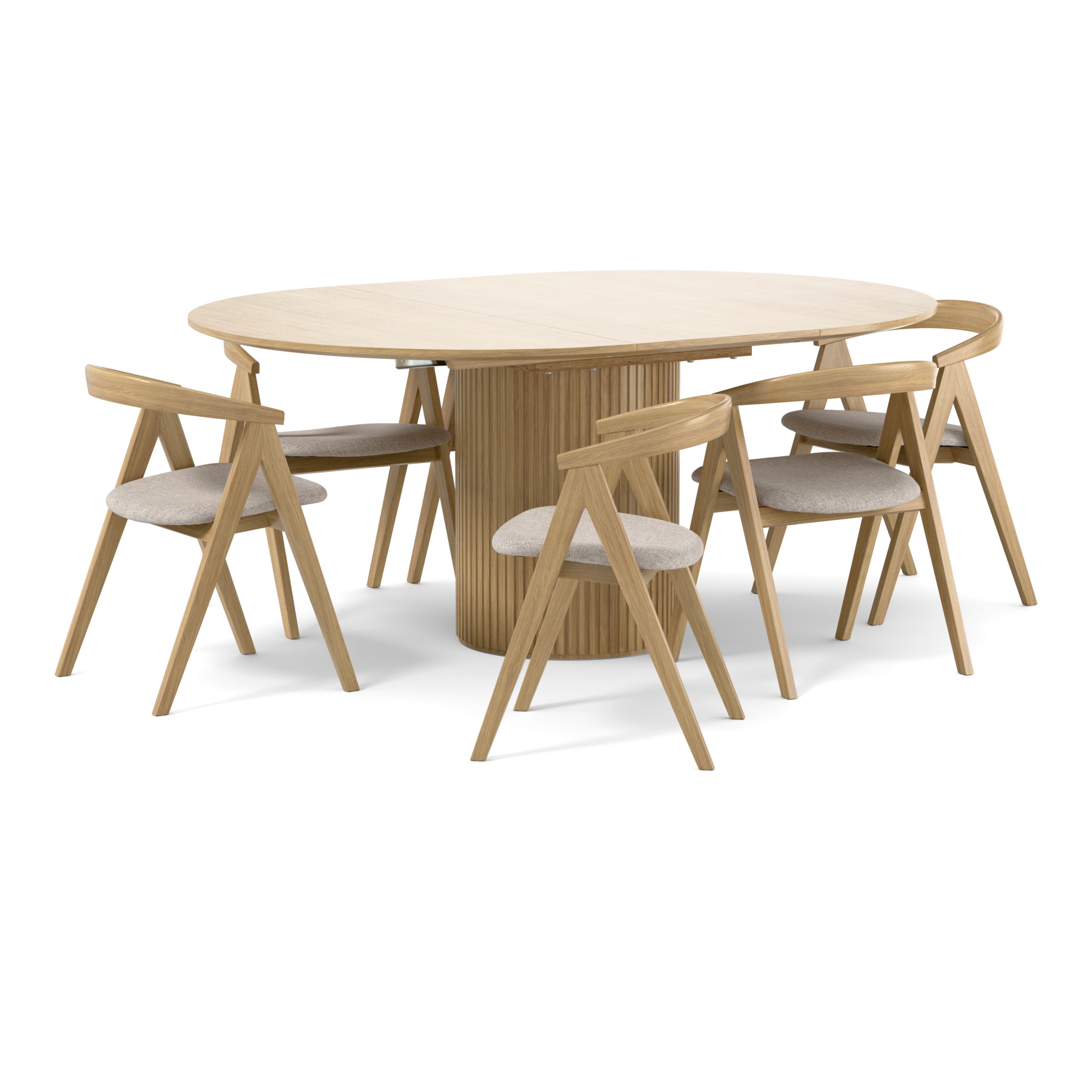 Astrid Matgrupp med 6 stolar Arvid