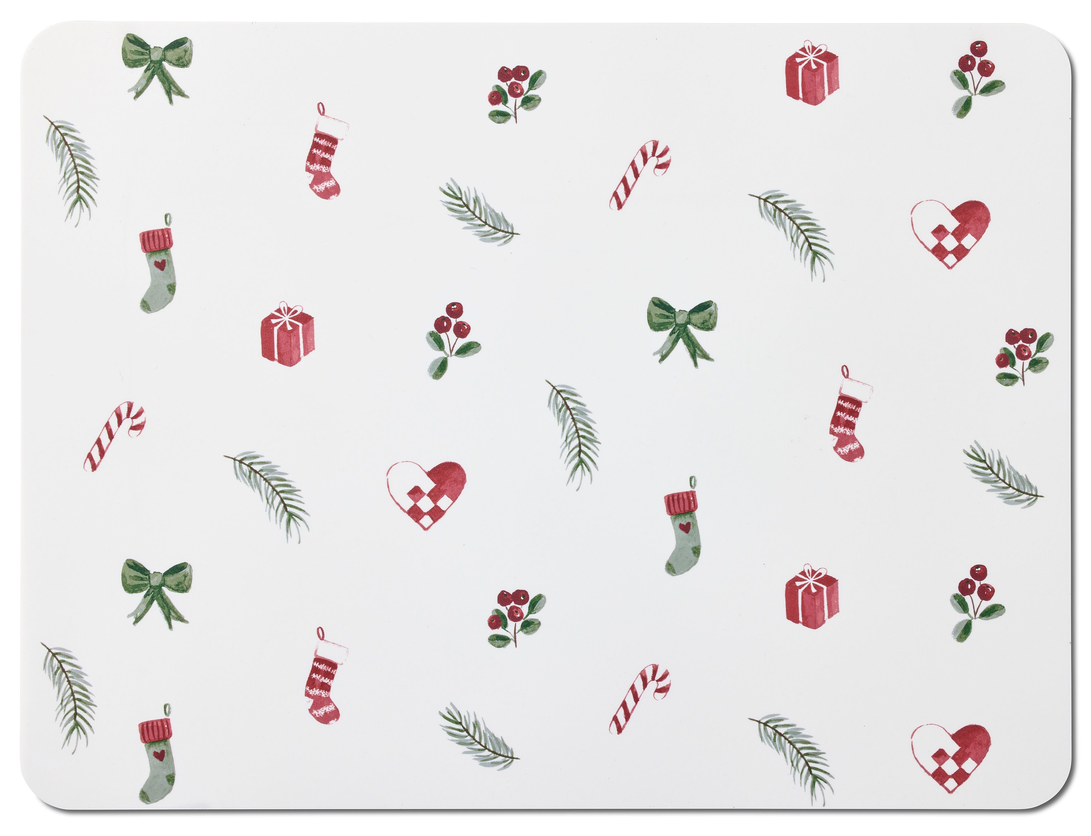 Juletid Tablett i plast