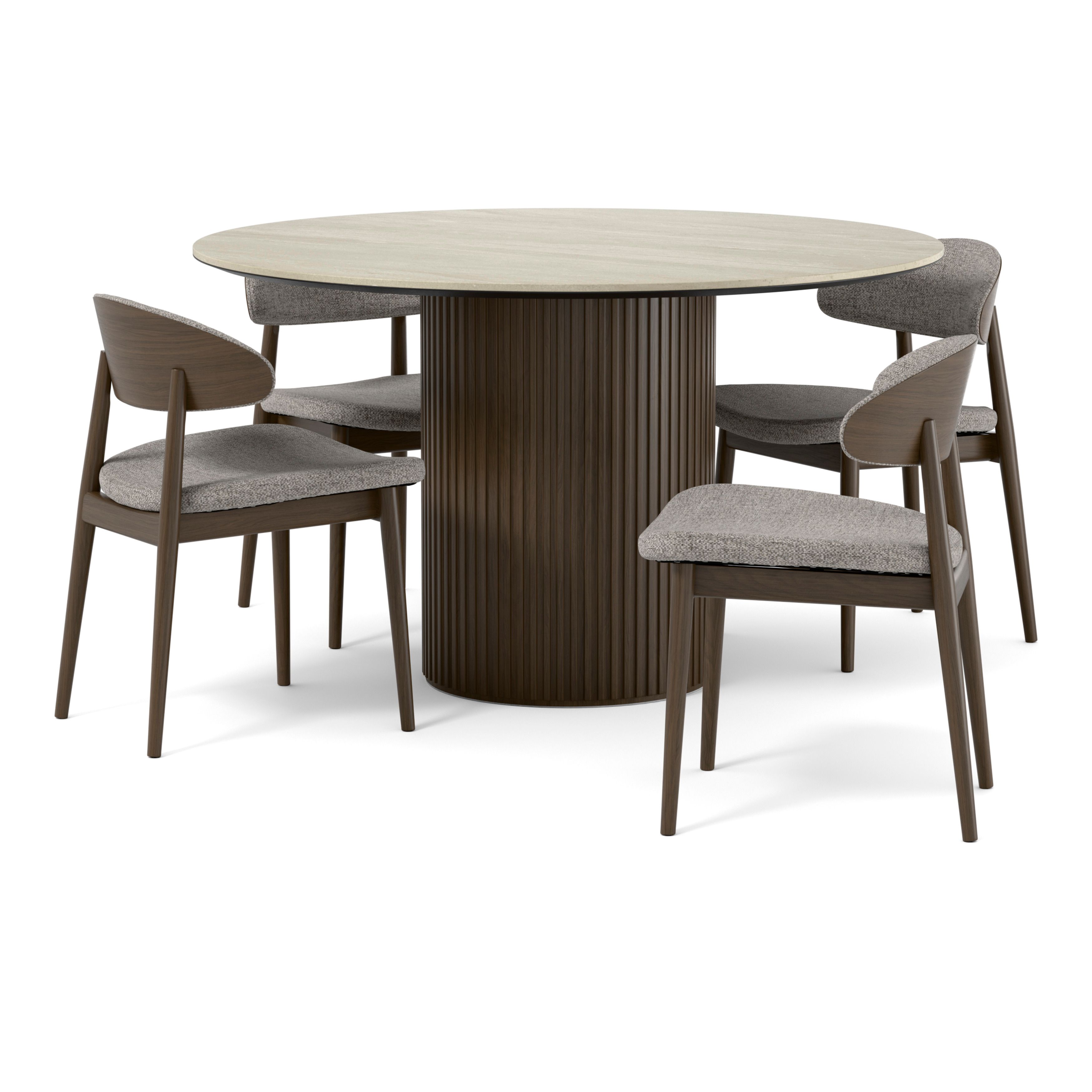 Astrid Matgrupp med 4 stolar Canape