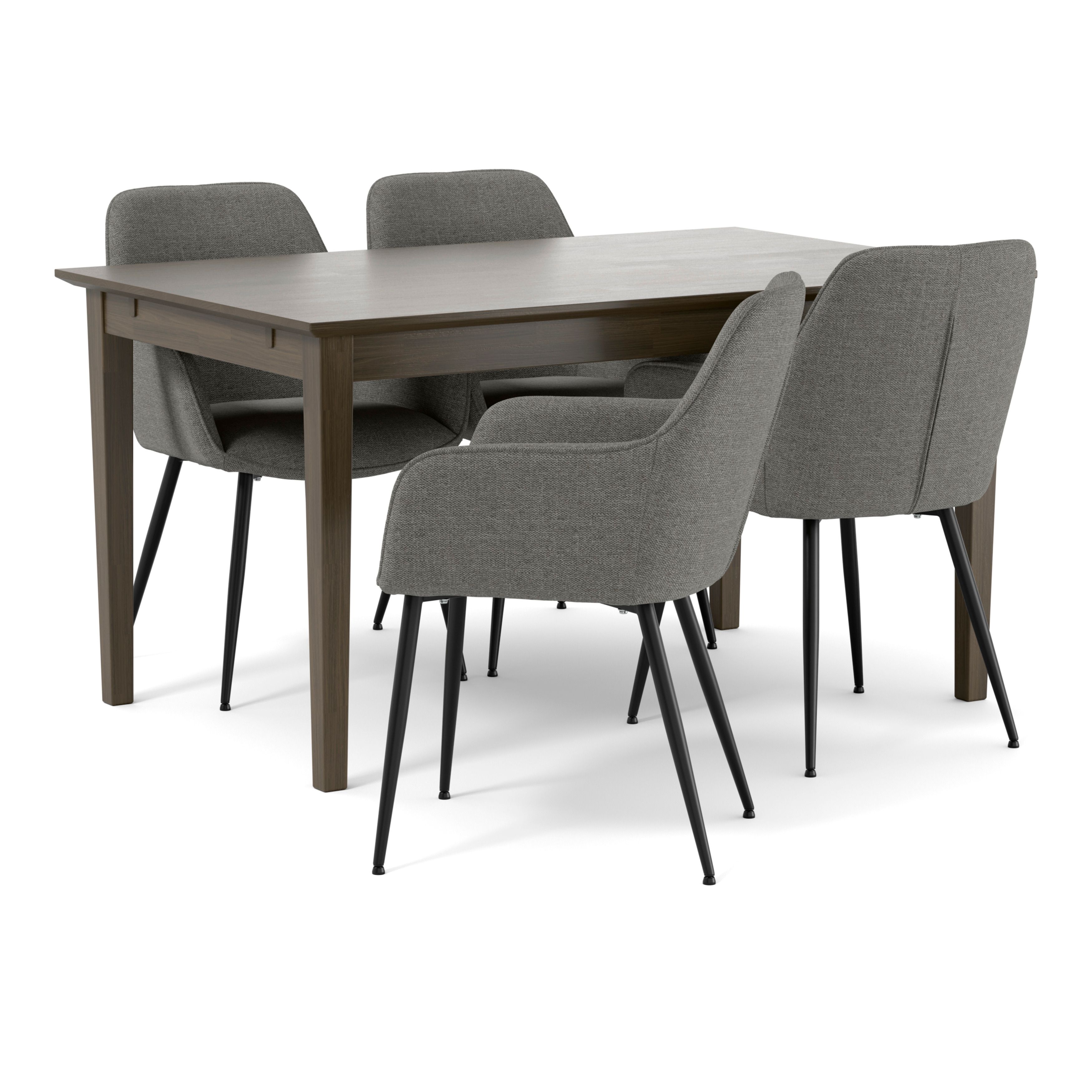 Ekerö Matgrupp med 4 karmstolar Milla