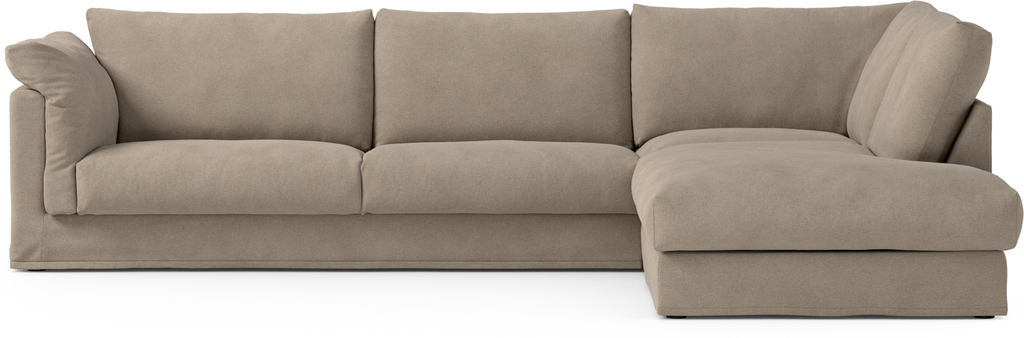 Cherrie Klädsel 3-sits soffa med divan höger