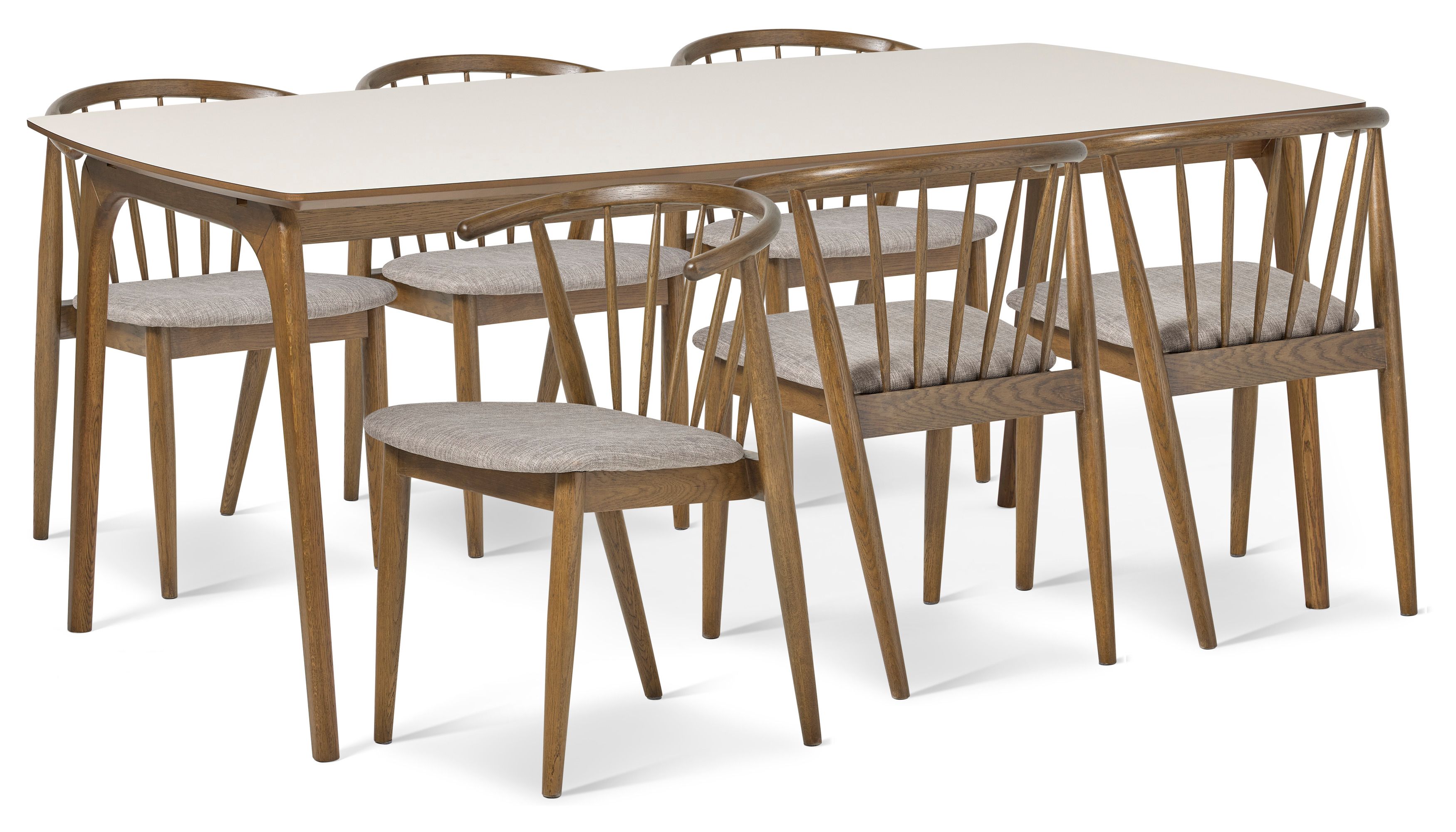 Nashua Matgrupp med 6 stolar Sixten