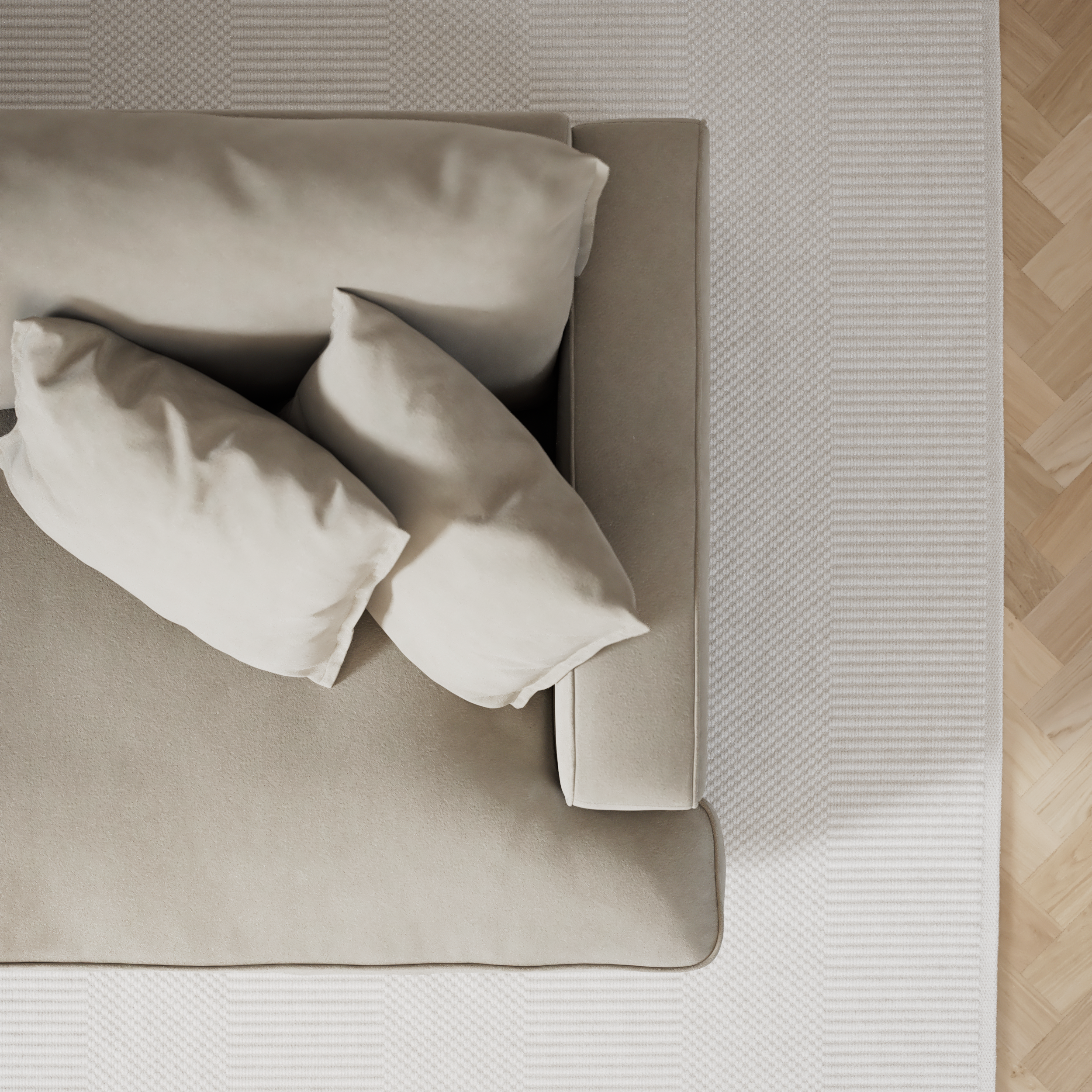 Mila 4-sits soffa view 7