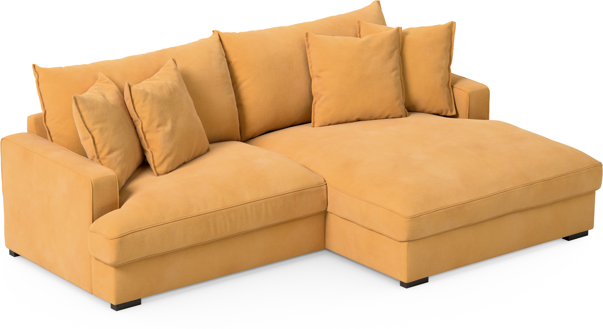 Mila 2-sits soffa med schäslong XL höger