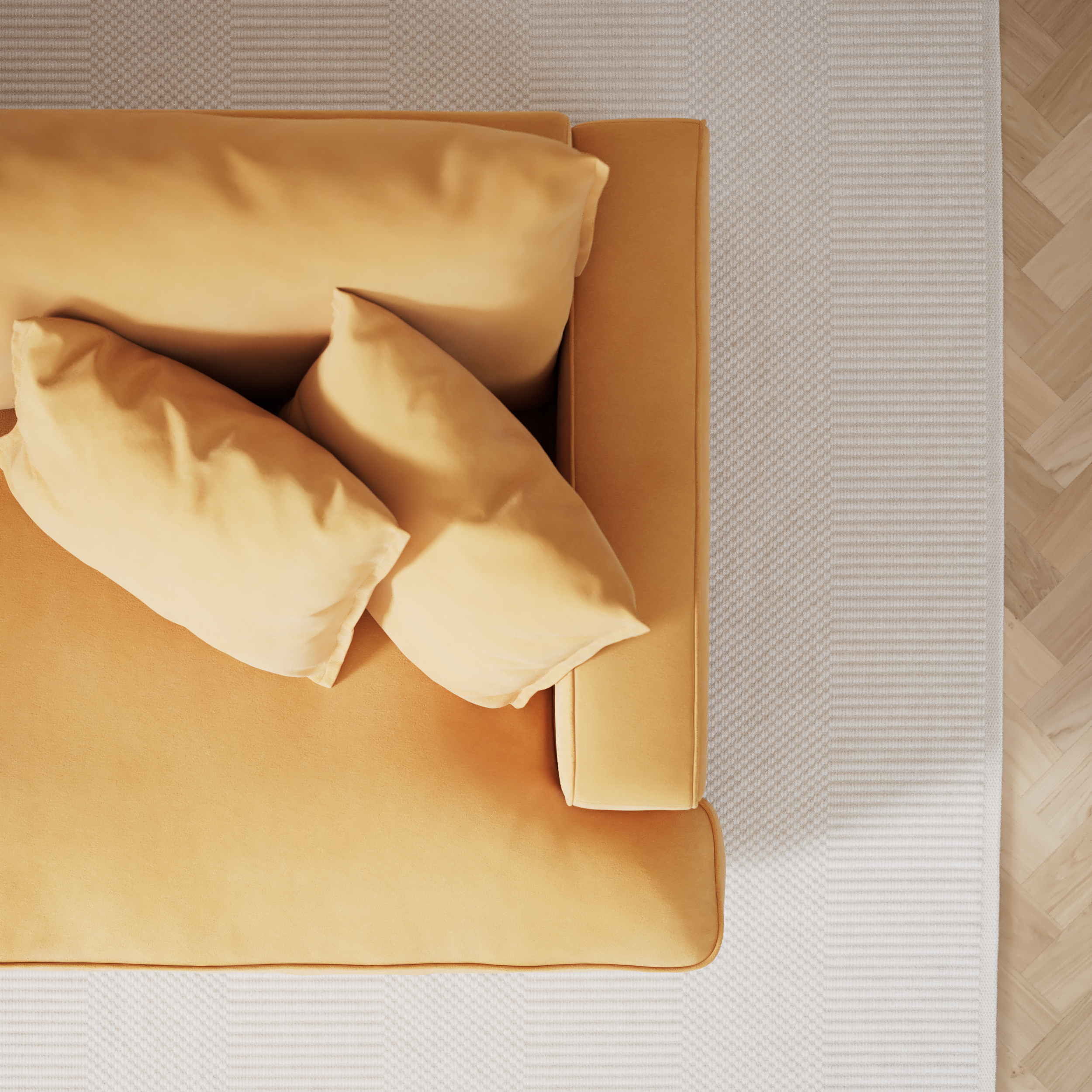 Mila 2-sits soffa med schäslong XL höger view 7