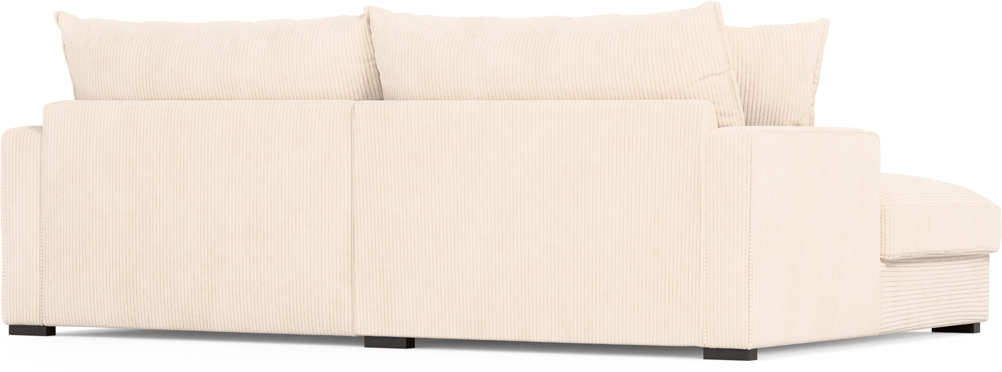 Mila 2-sits soffa med schäslong XL vänster view 4