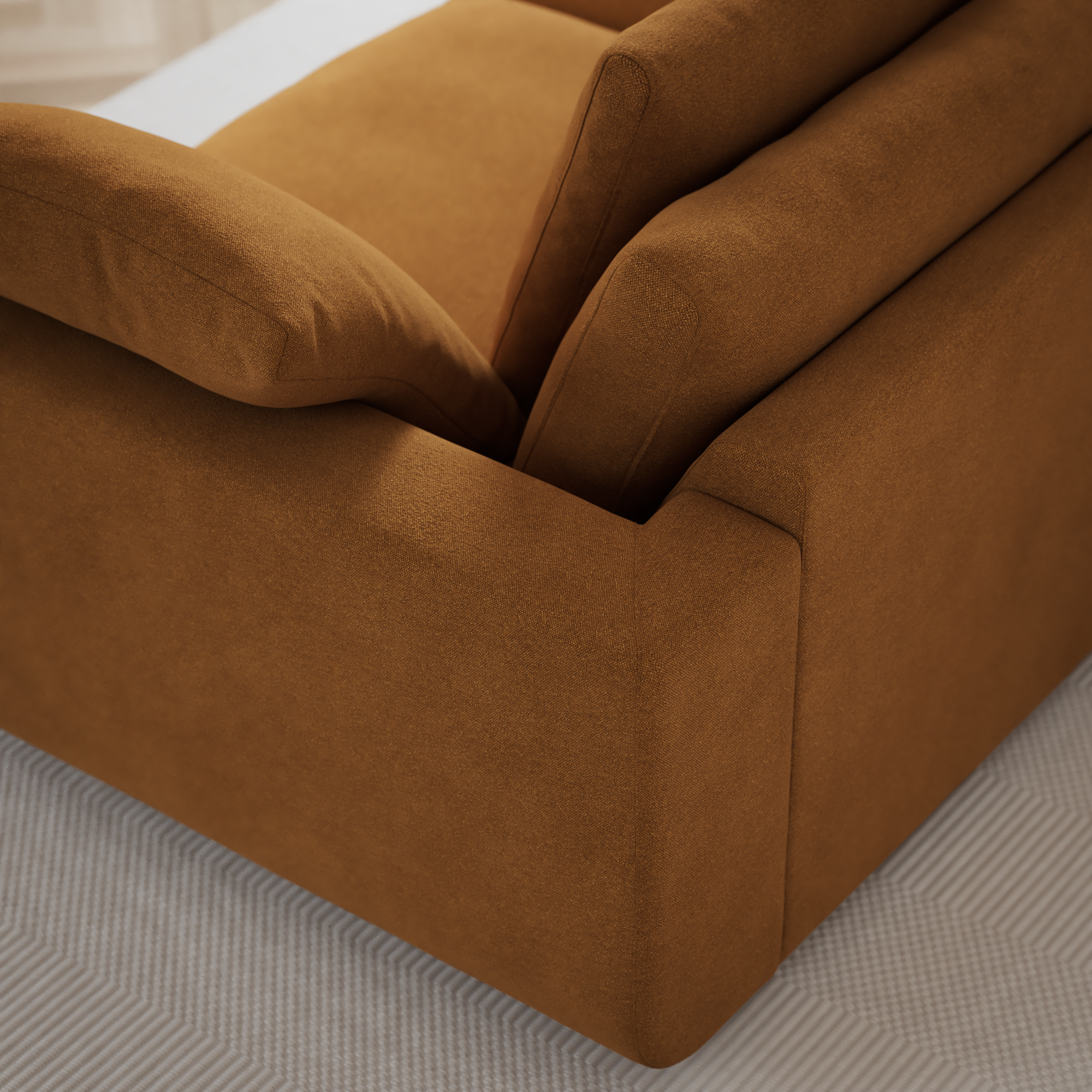 Amie 3-sits soffa view 9