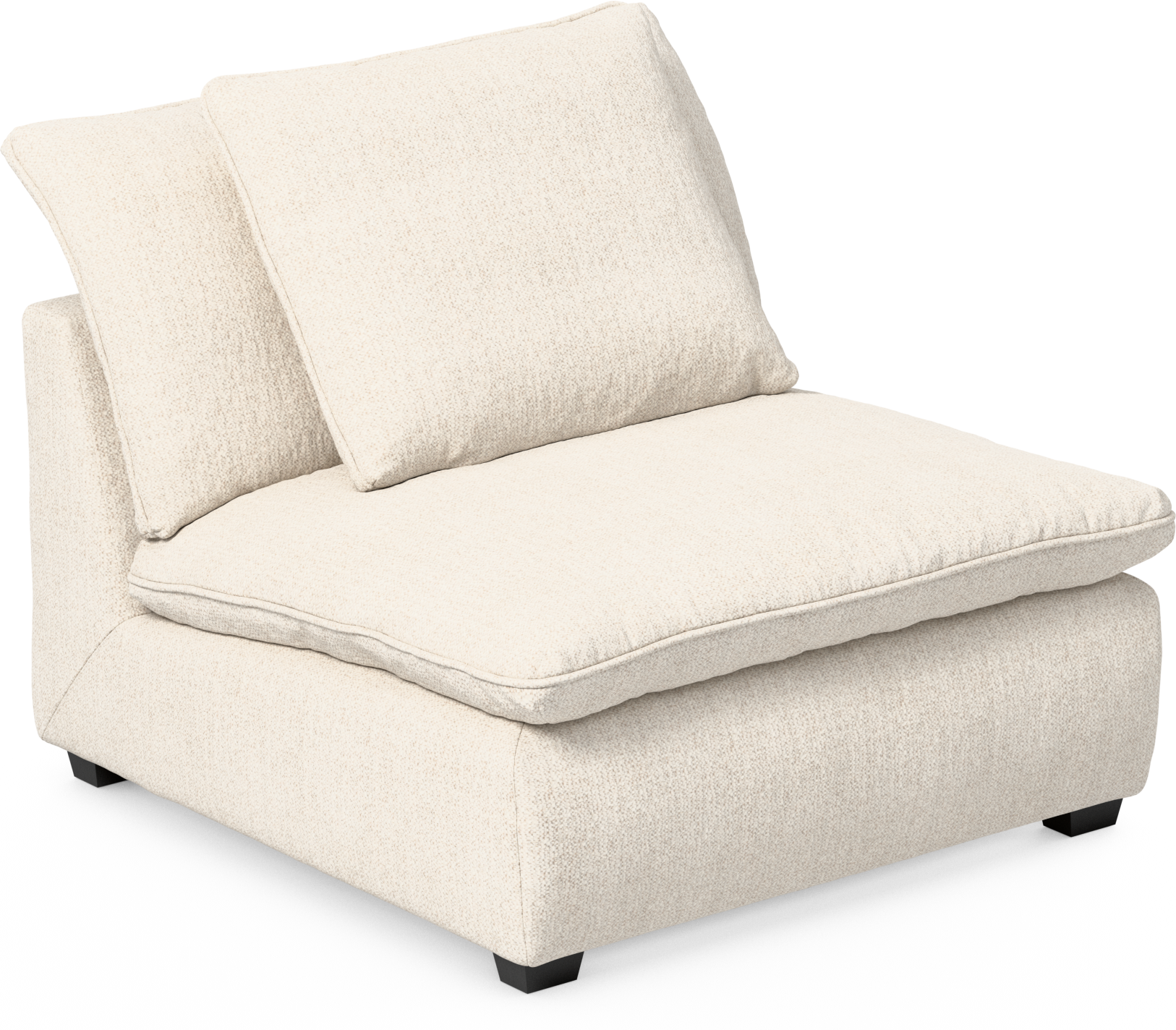 Bellora 1-sits utan armstöd view 2