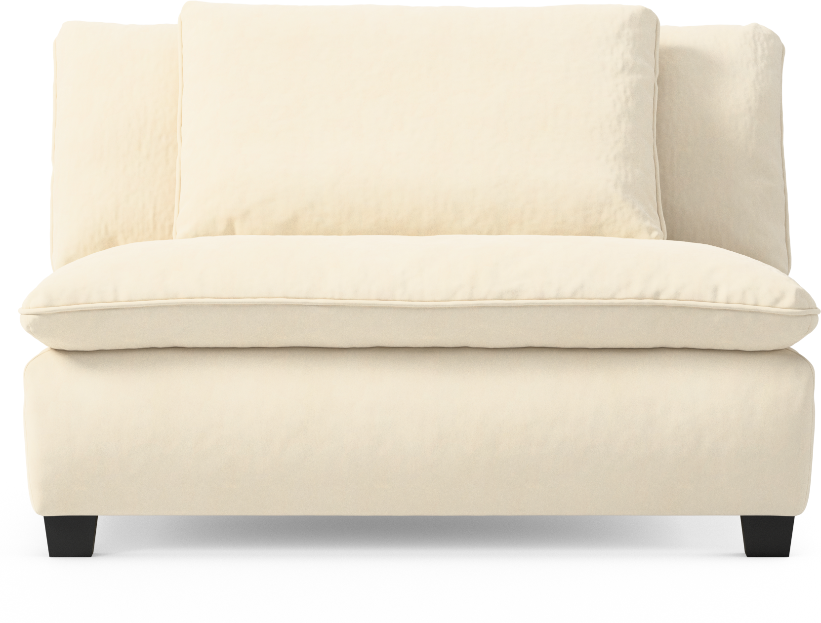 Bellora 2-sits utan armstöd