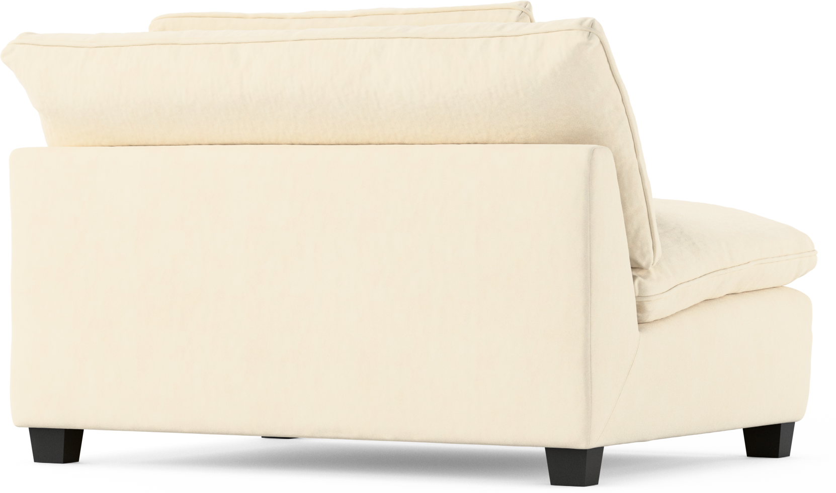 Bellora 2-sits utan armstöd view 4