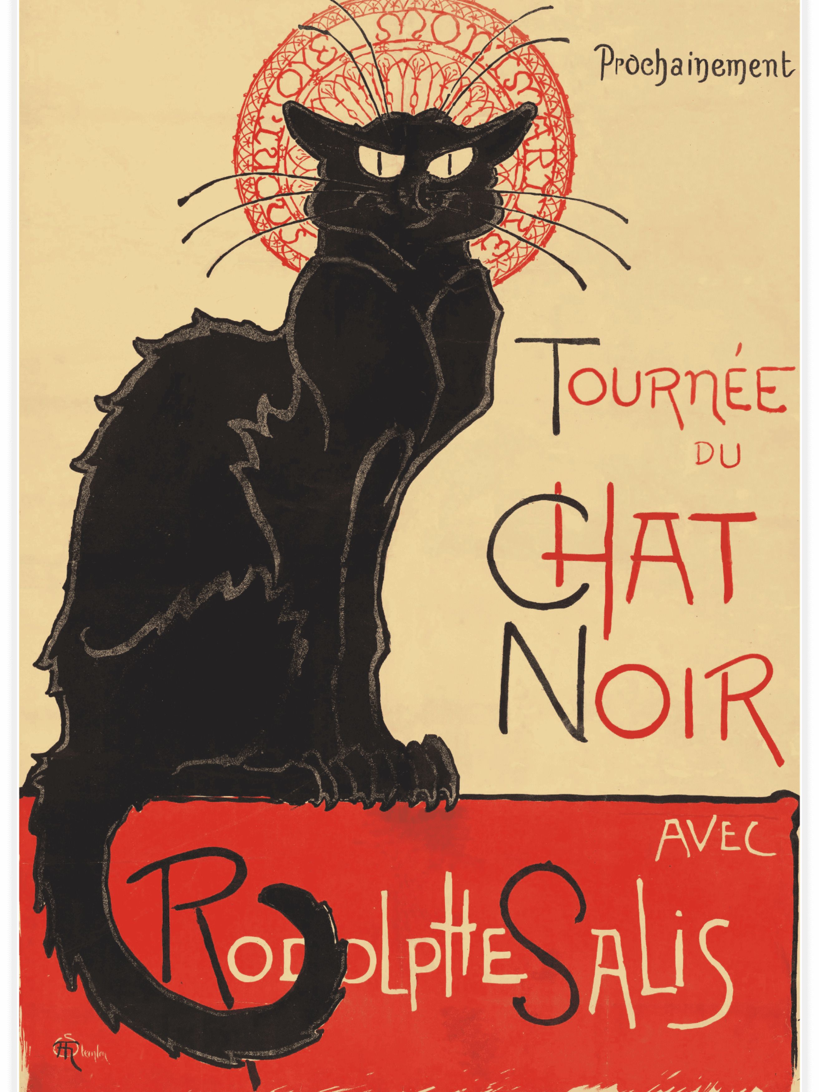 Affiche voor het theatercafé Poster