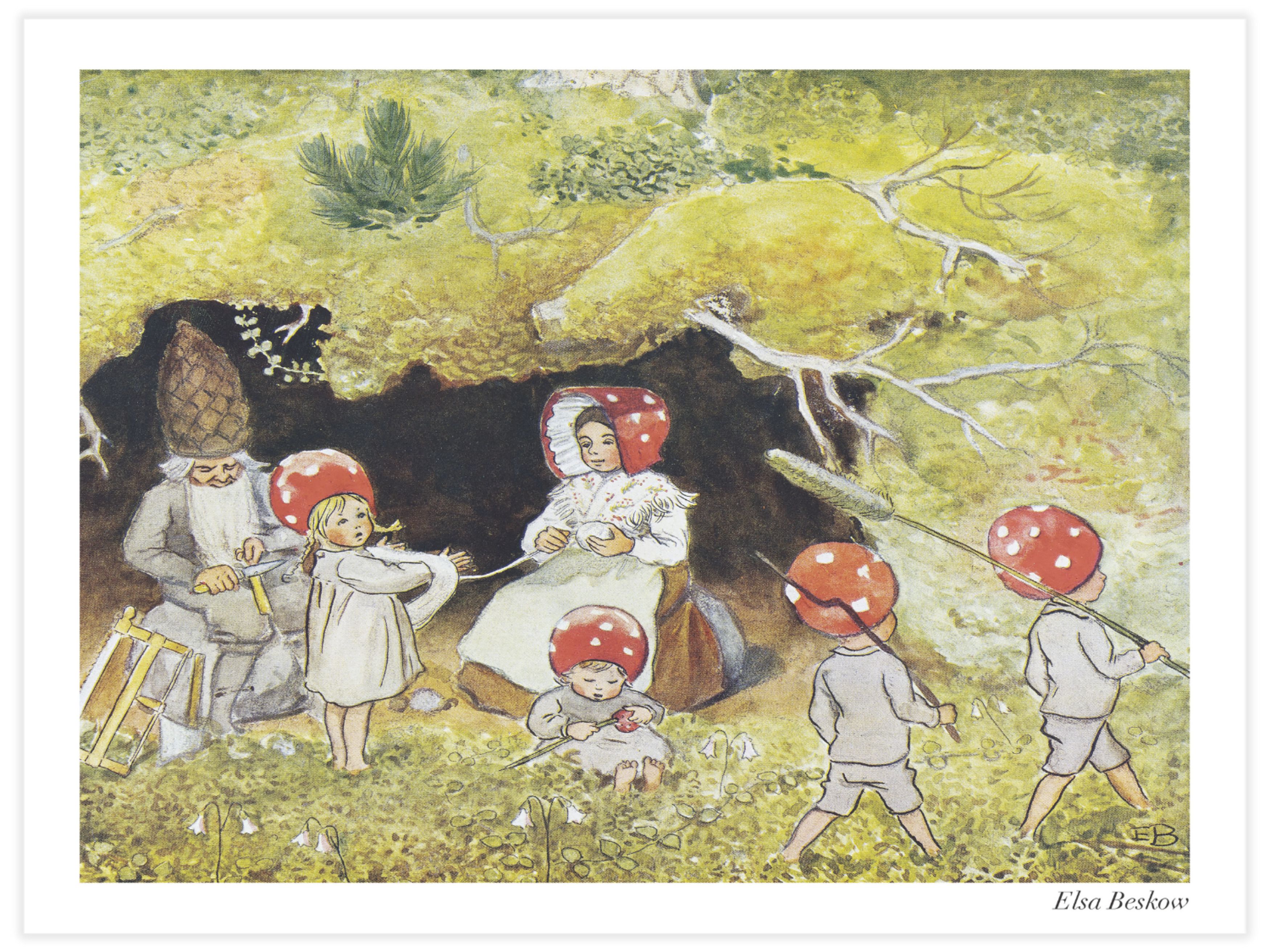 Djupt under tallens rötter Poster