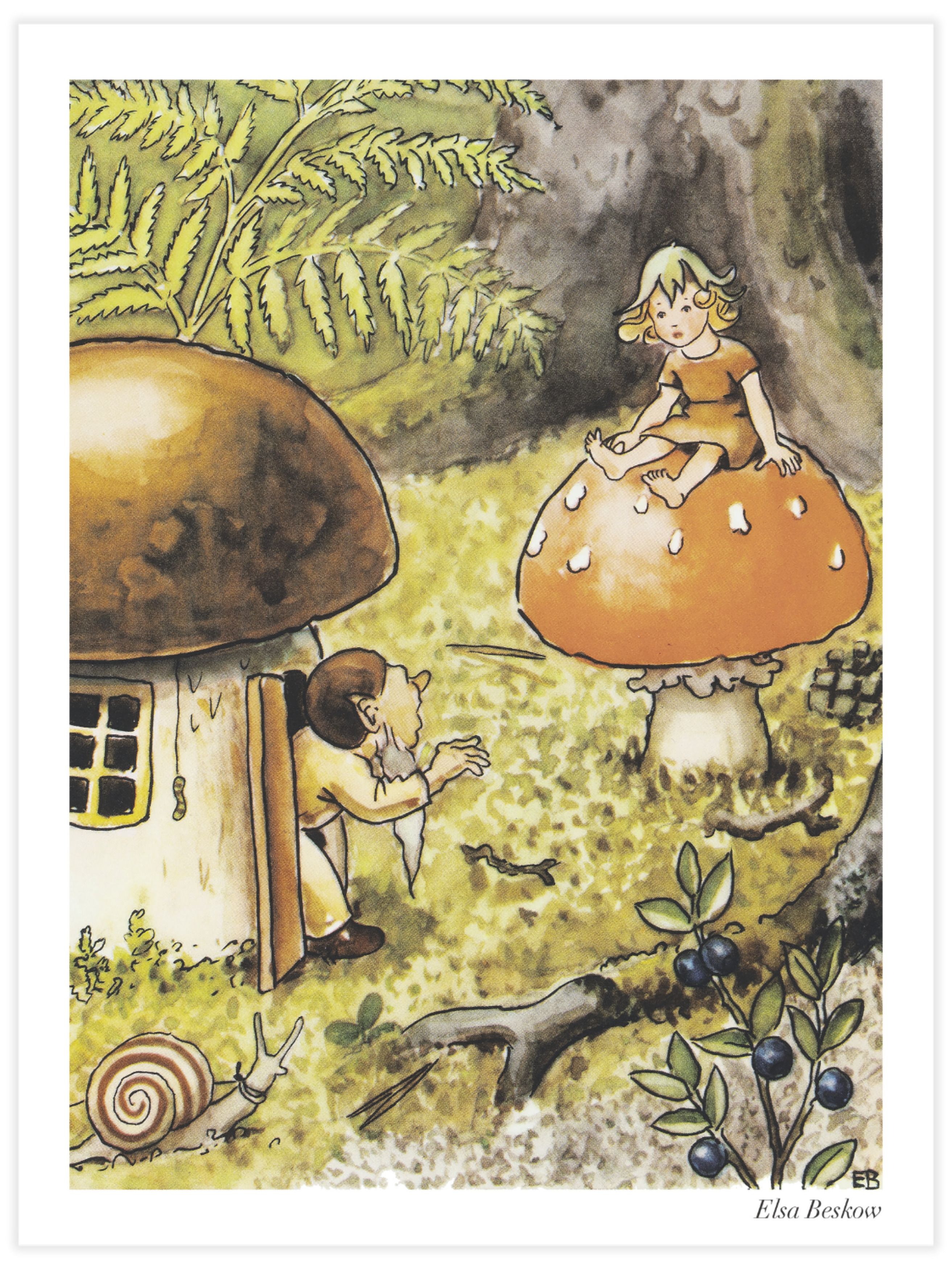 Gubben i stubben Poster