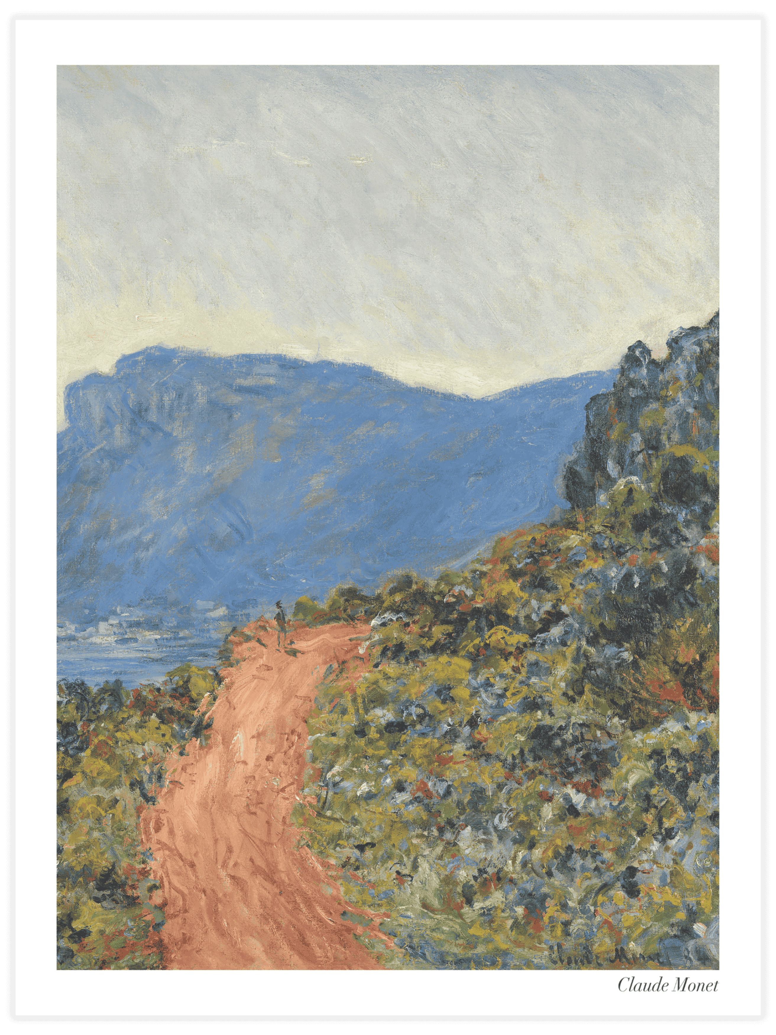 La Corniche Near Monaco Poster