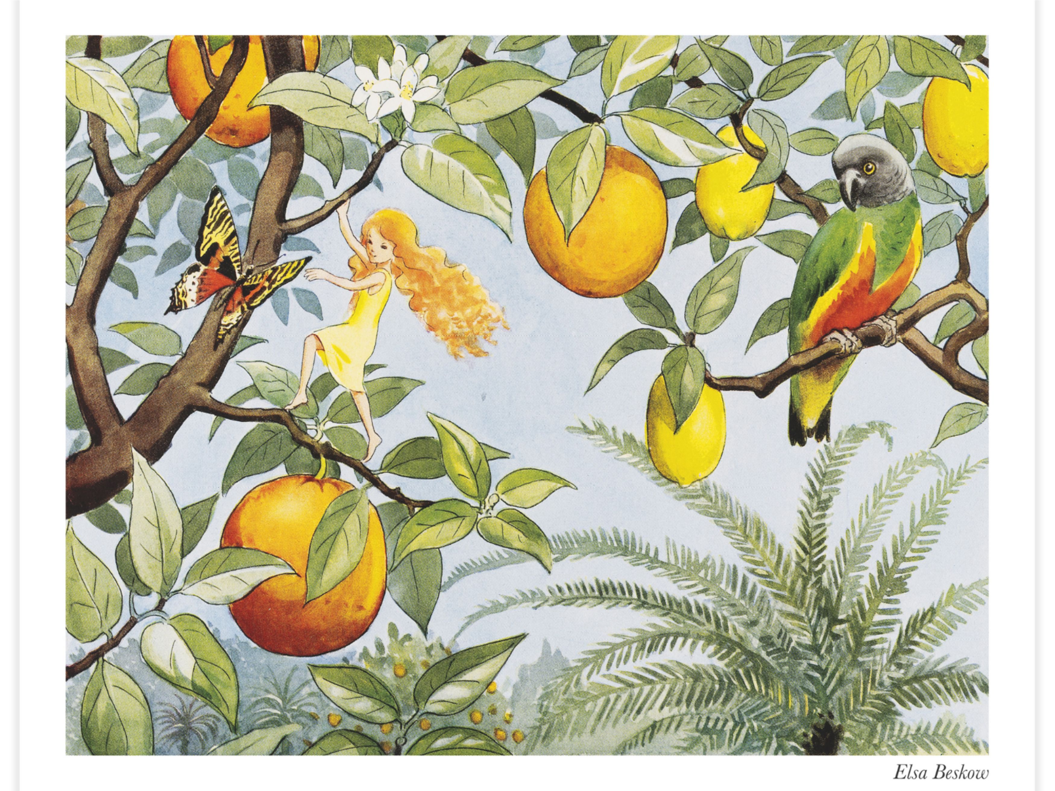 Solägget - Älvan i sollandet Poster