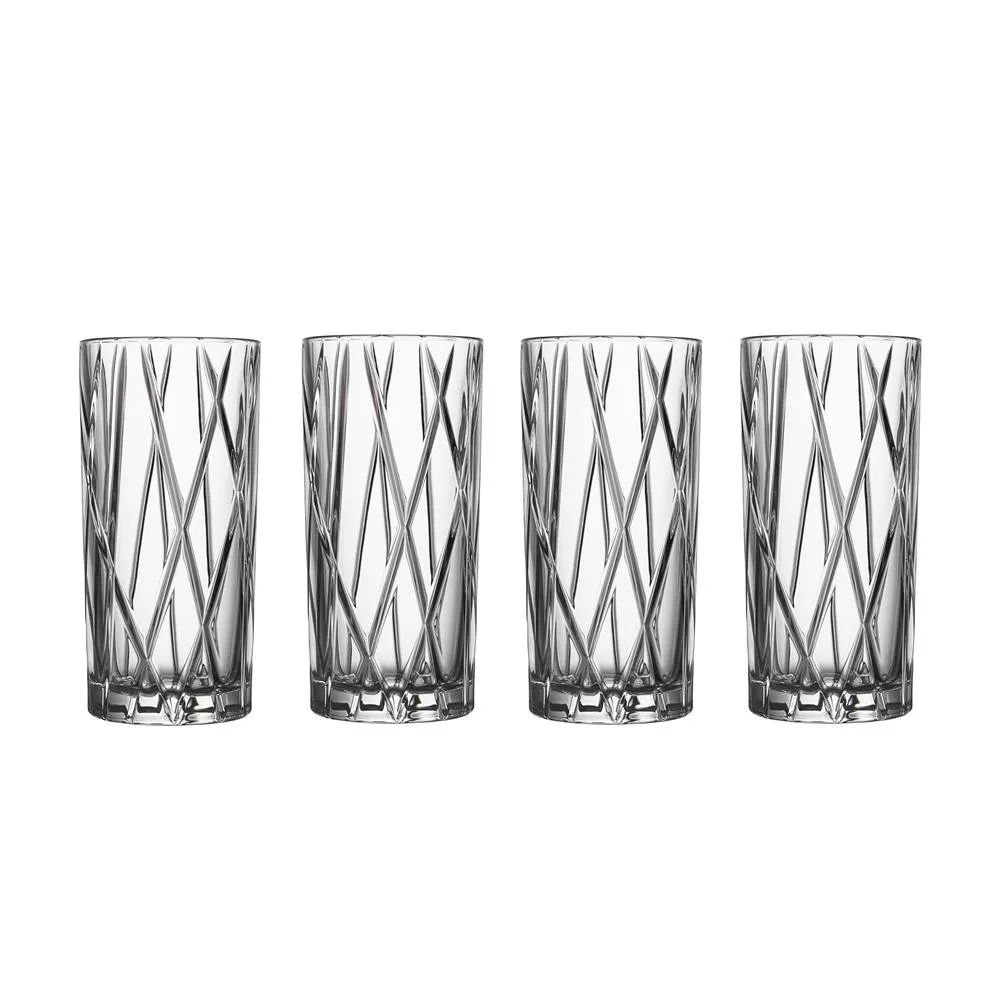 city-high-ball-glas-4-pack