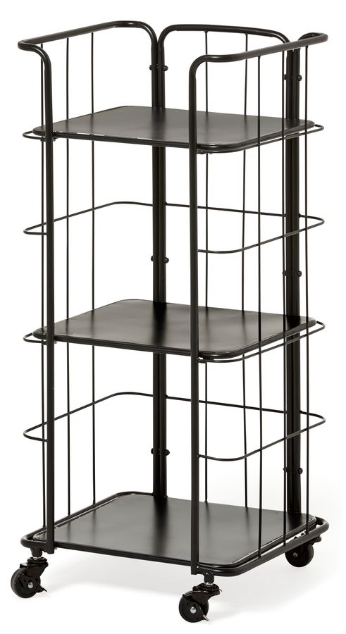 Odette Rullvagn med 3 hyllplan