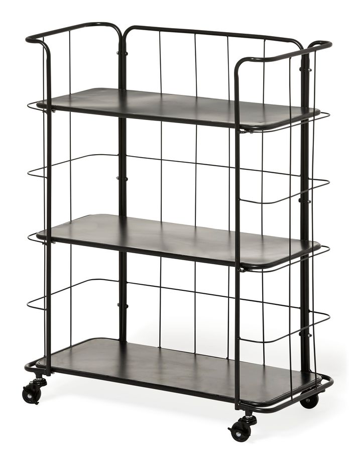 Odette Rullvagn med 3 hyllplan