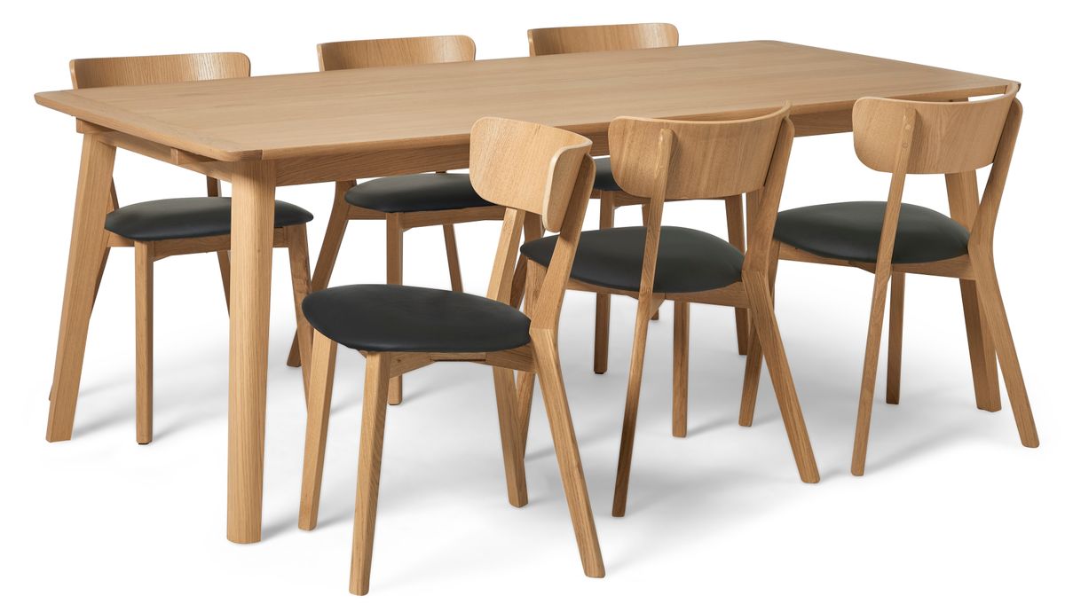 Vilgot Matgrupp med 6 stolar Vilgot