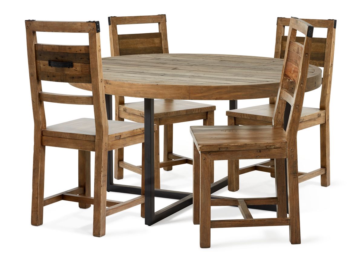 Woodenforge Matgrupp med 4 stolar Woodenforge