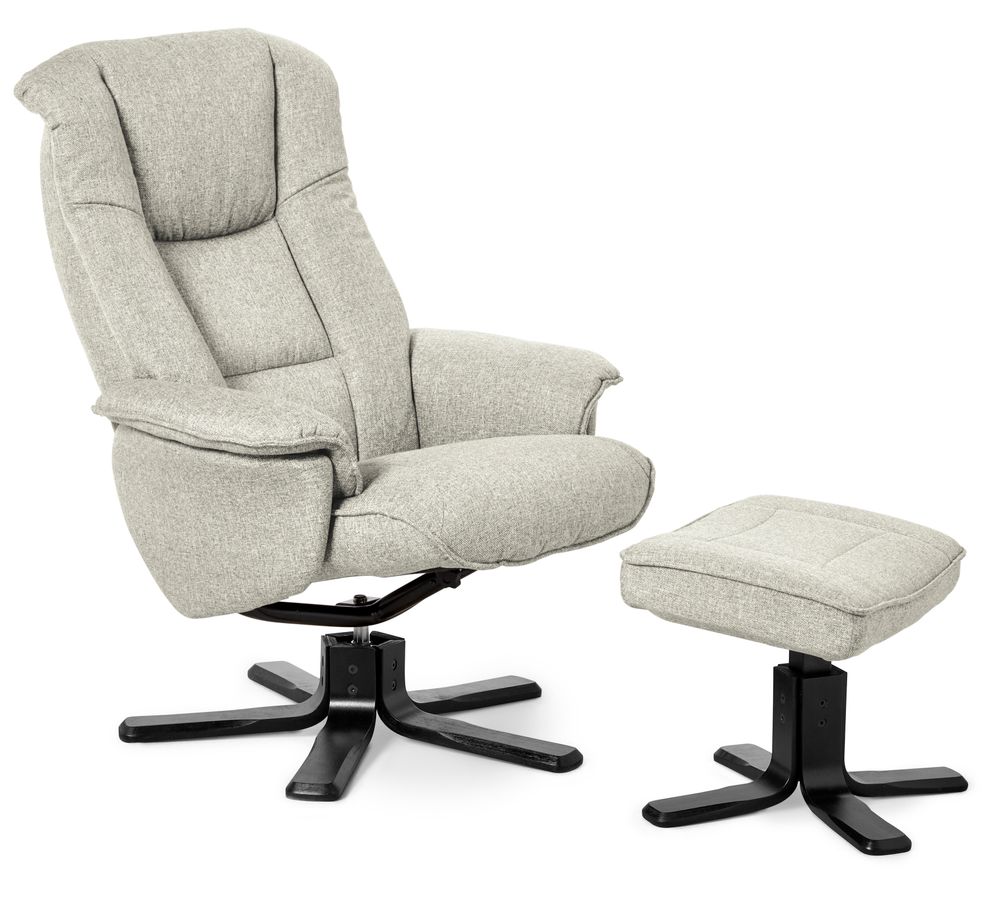 Filip Fåtölj med fotpall