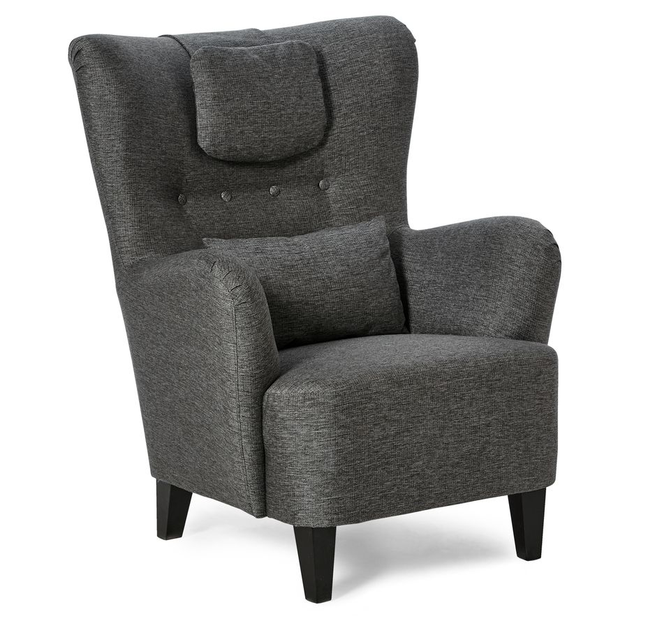 Elin Fåtölj med fotpall view 3