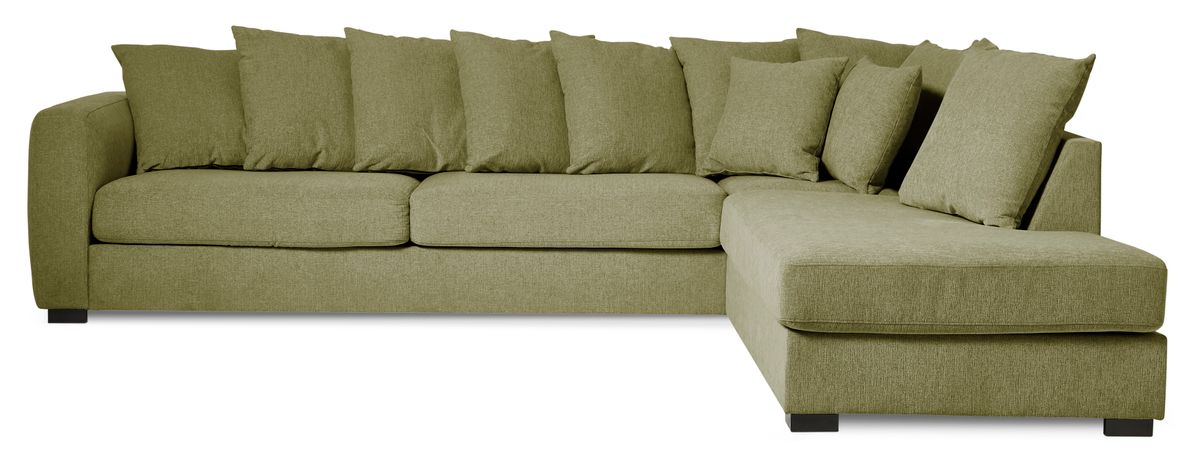 Town 3-sits soffa med divan höger