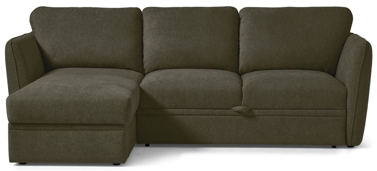 Öland Bäddsoffa med schäslong vänster