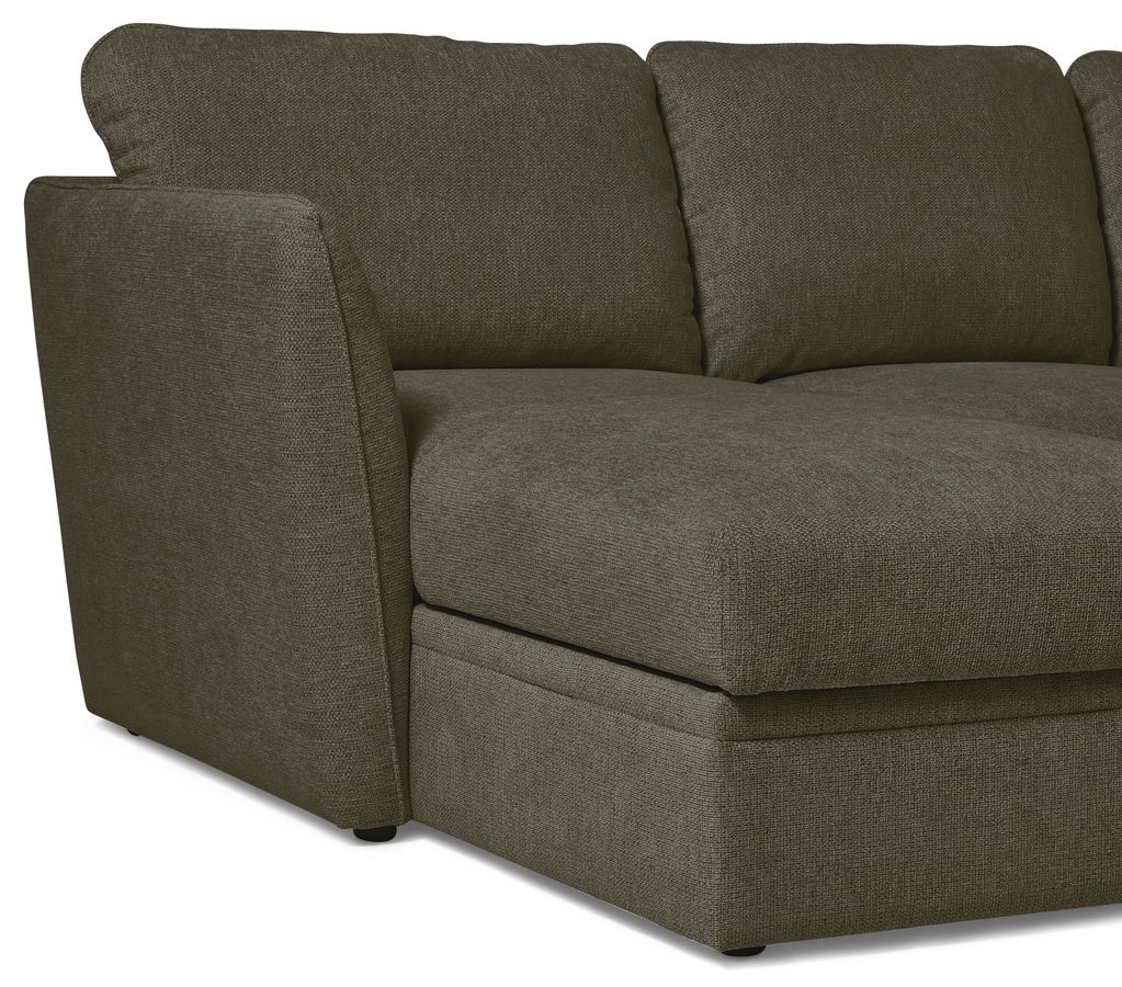 Öland Bäddsoffa med schäslong vänster view 10