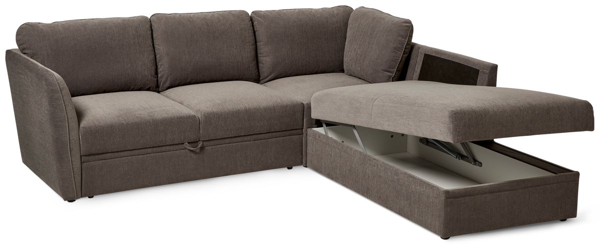 Öland Bäddsoffa med divan höger view 5