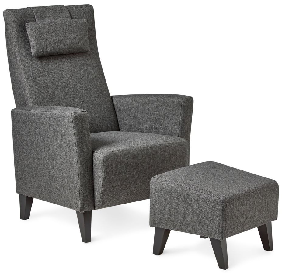 Erik Fåtölj med fotpall