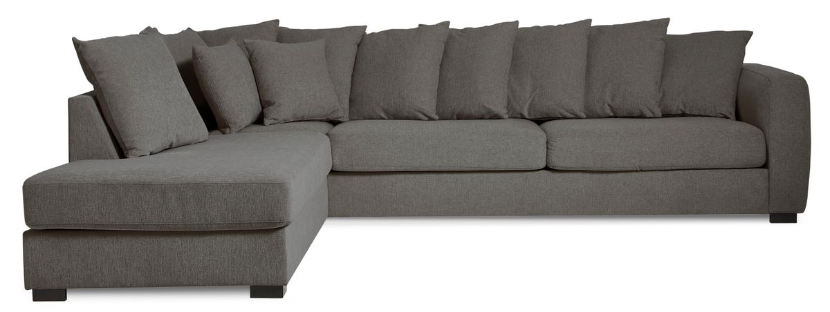 Town 3-sits soffa med divan vänster