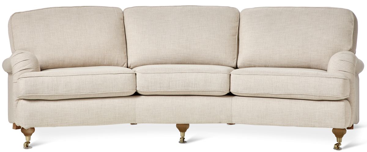 Oxford Delux 3-sits soffa svängd